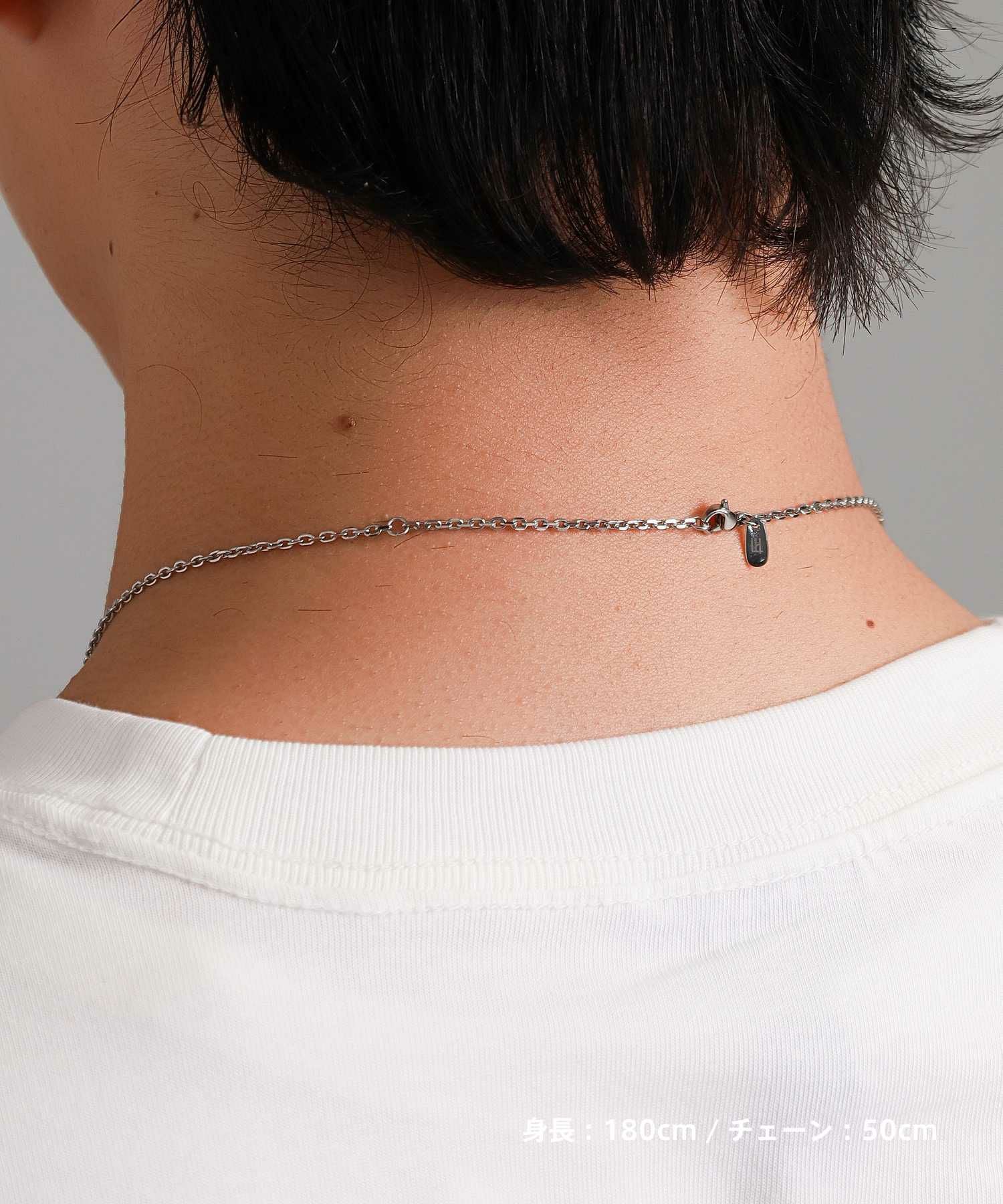 【WEB限定】デントプレートネックレス/サージカルステンレス316L（金属アレルギー対応）