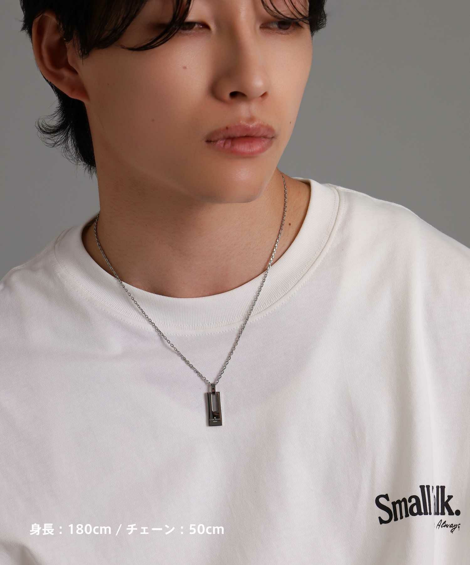 【WEB限定】デントプレートネックレス/サージカルステンレス316L（金属アレルギー対応）