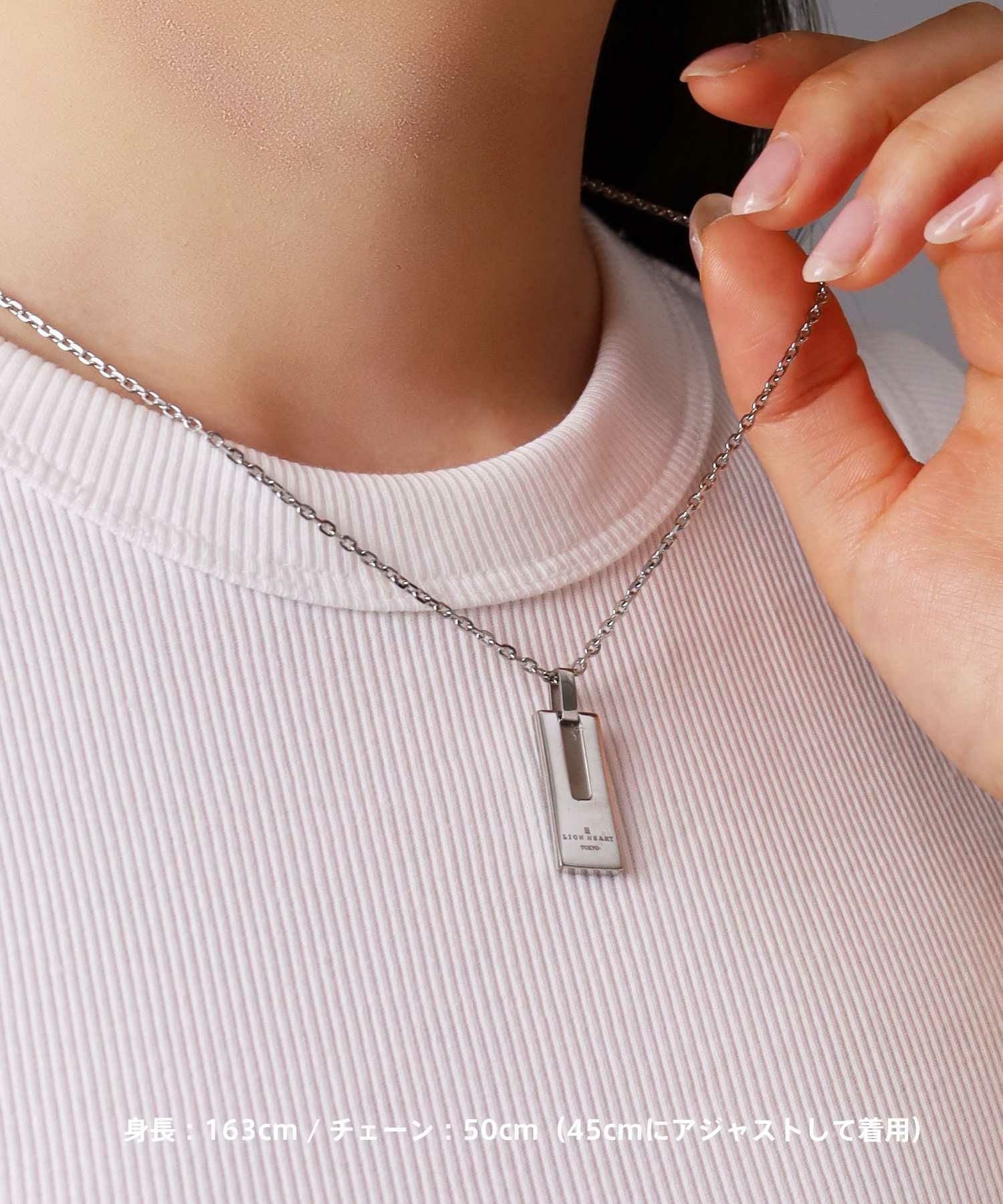 限定展開】“LH-1”デントプレートネックレス/サージカルステンレス