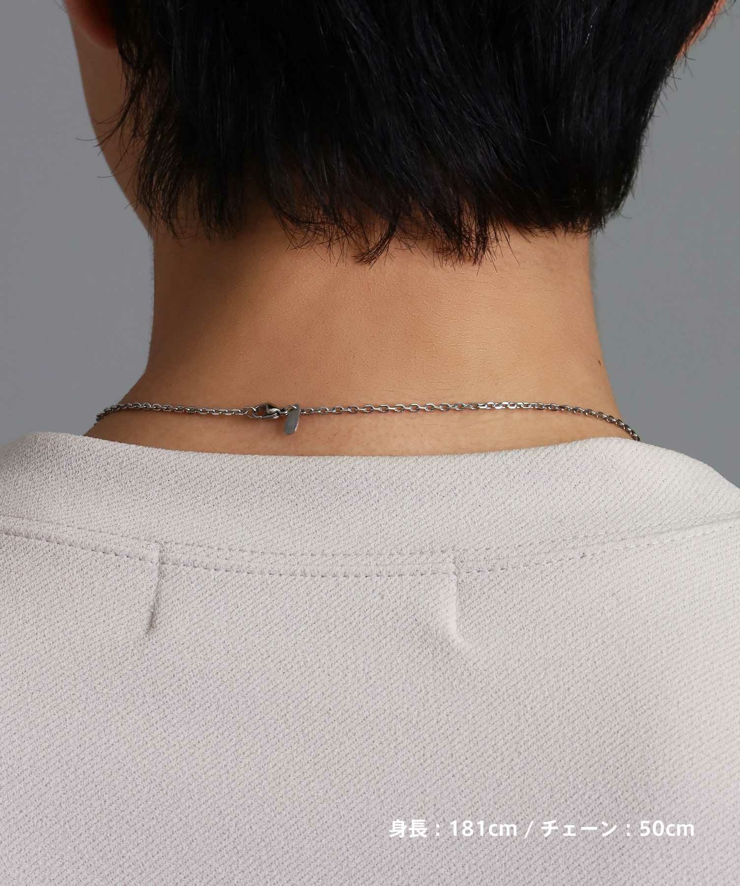 【WEB限定】ウナ＆ライオンコインネックレス/サージカルステンレス316L（金属アレルギー対応）