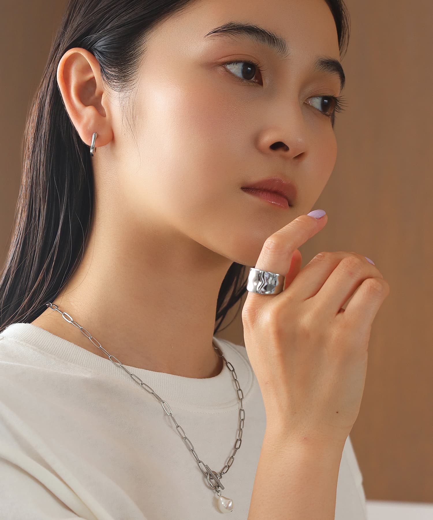 アクアリング/シルバー/サージカルステンレス316L | LION HEART STORE