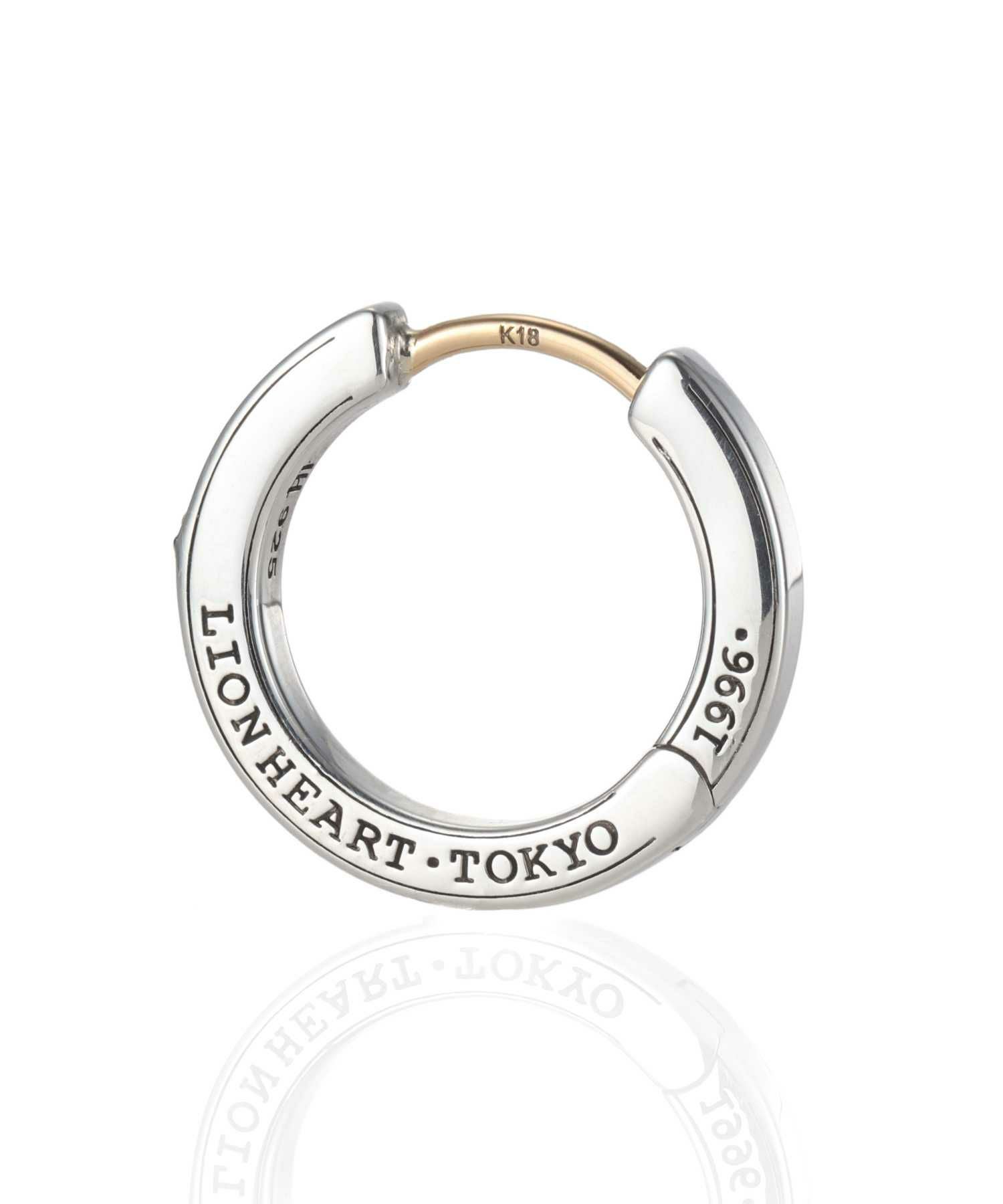 クラッチピアス/プレーンフープ/シルバー925