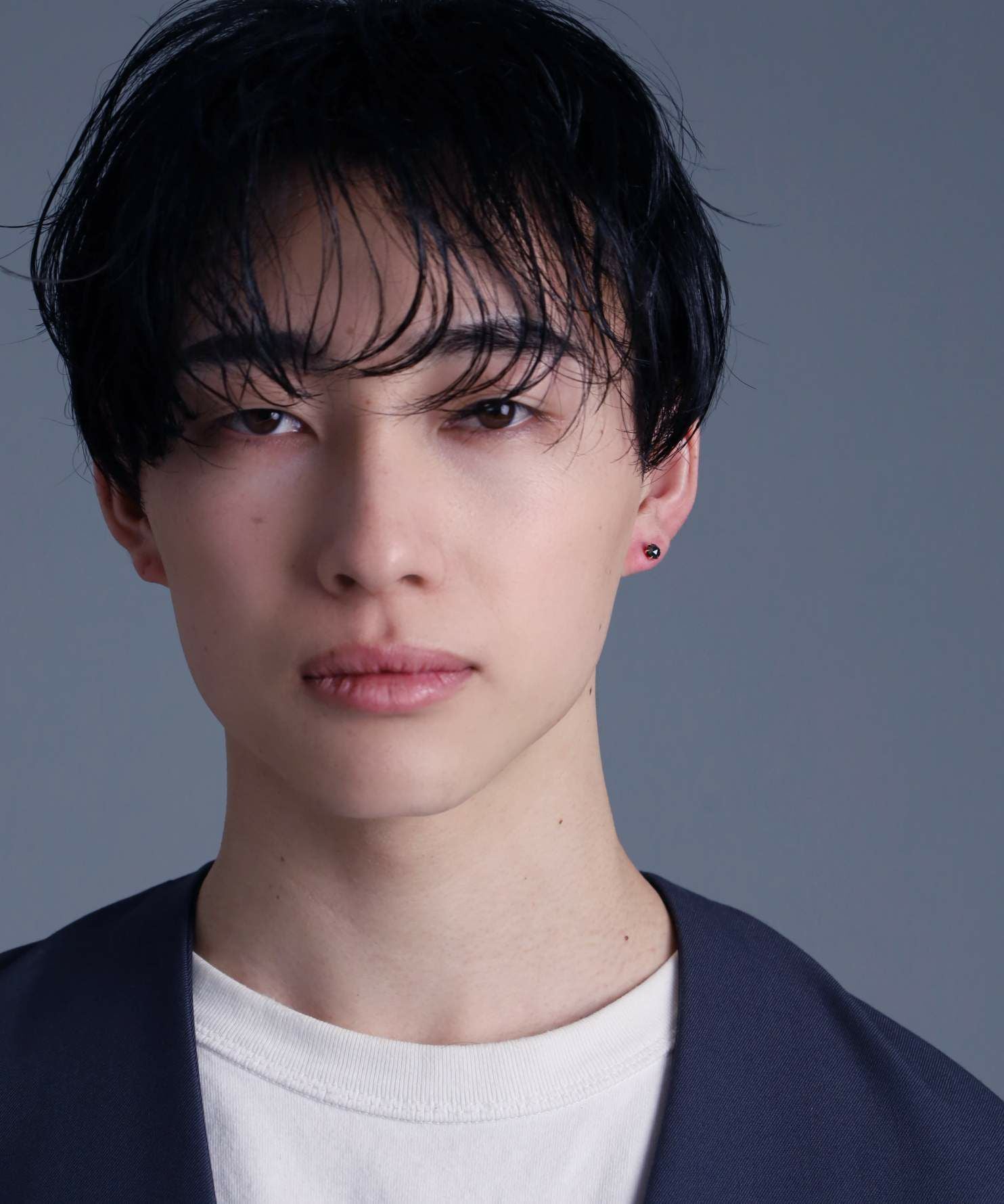 ブラックダイヤモンドピアス/Lサイズ/K18ゴールド | LION HEART STORE
