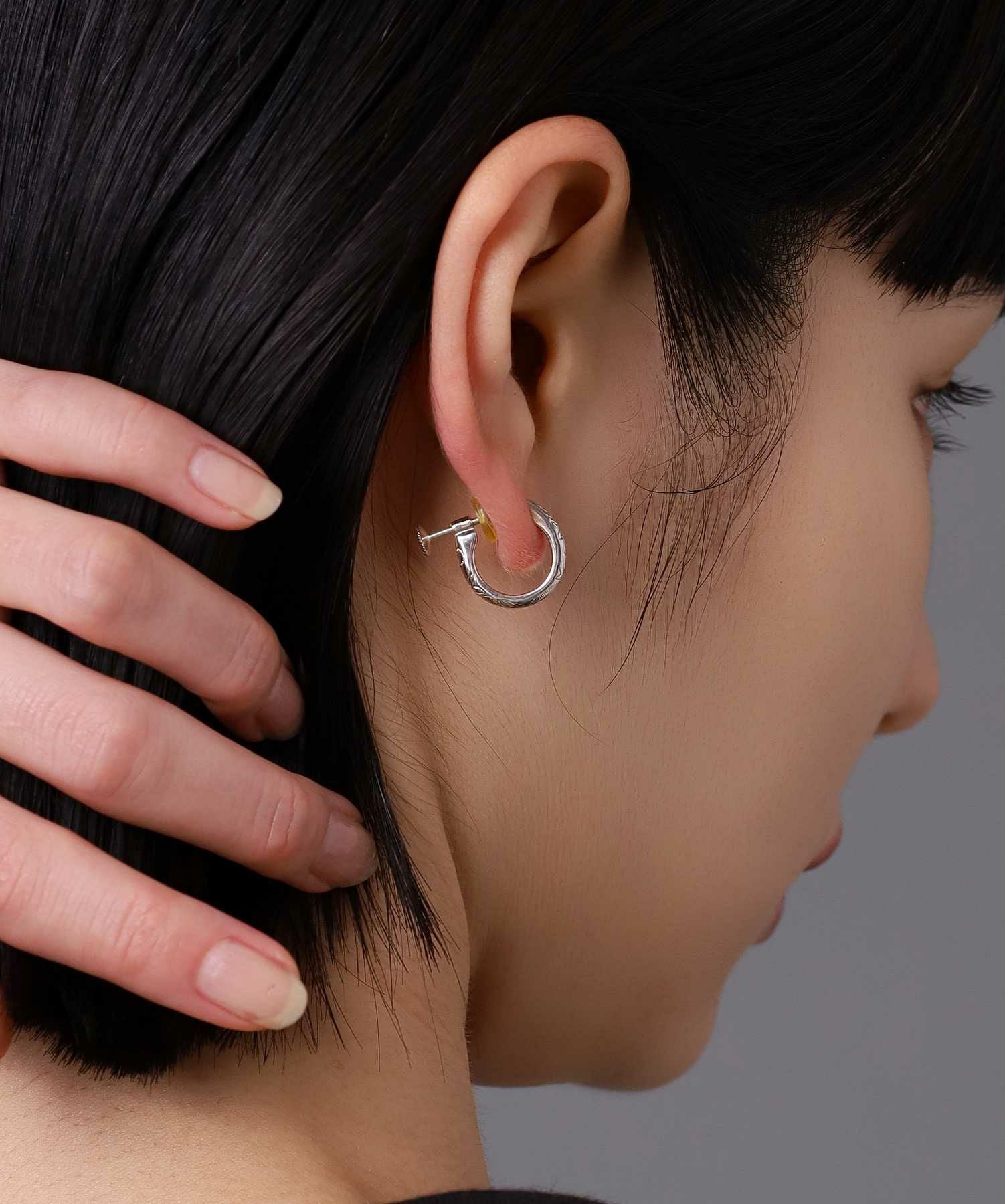 シルバーイヤリング/ヘリテイジ/シルバー925 | LION HEART STORE