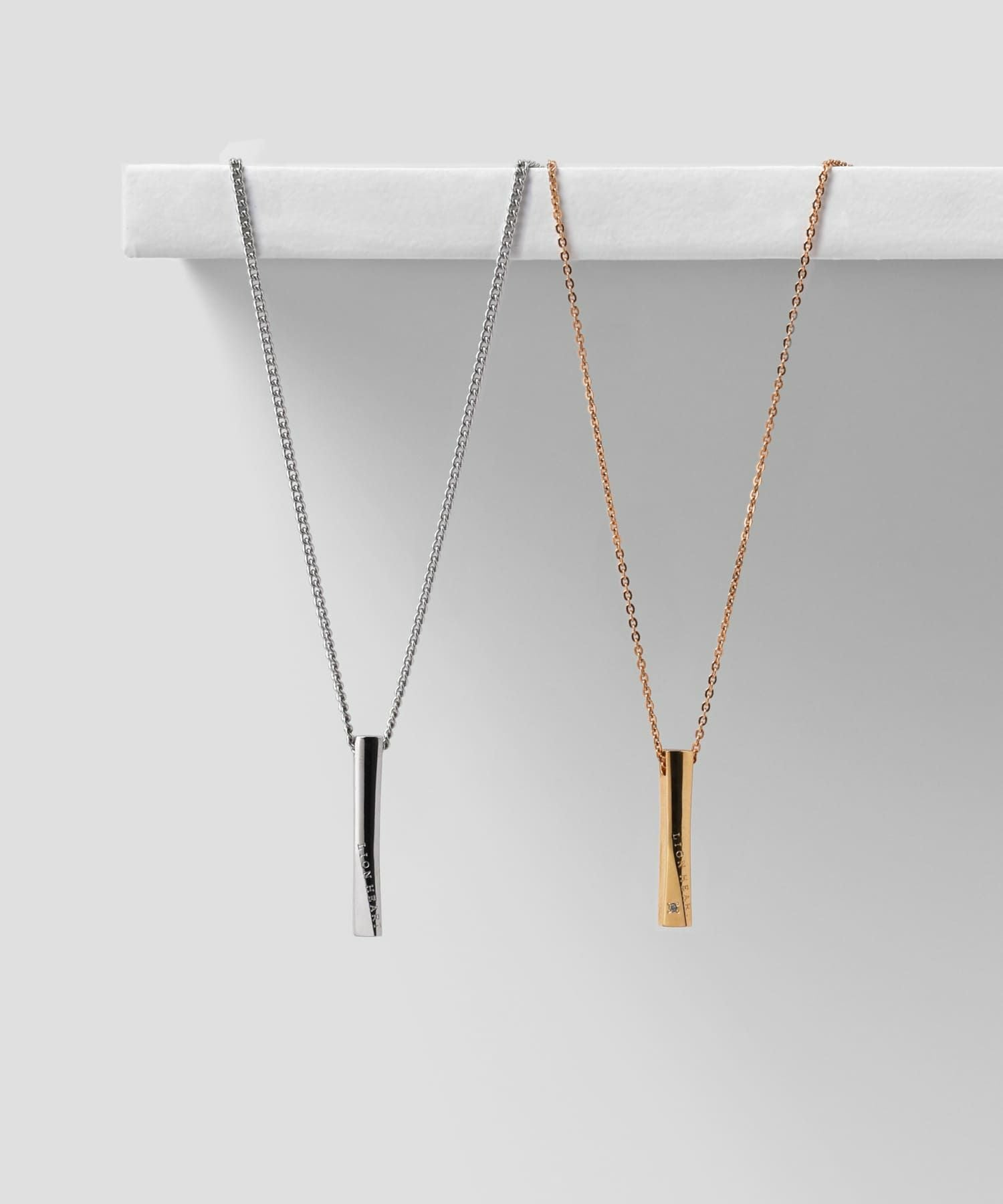 限定展開】“HAWAIIAN”ロッドペアネックレス/サージカルステンレス