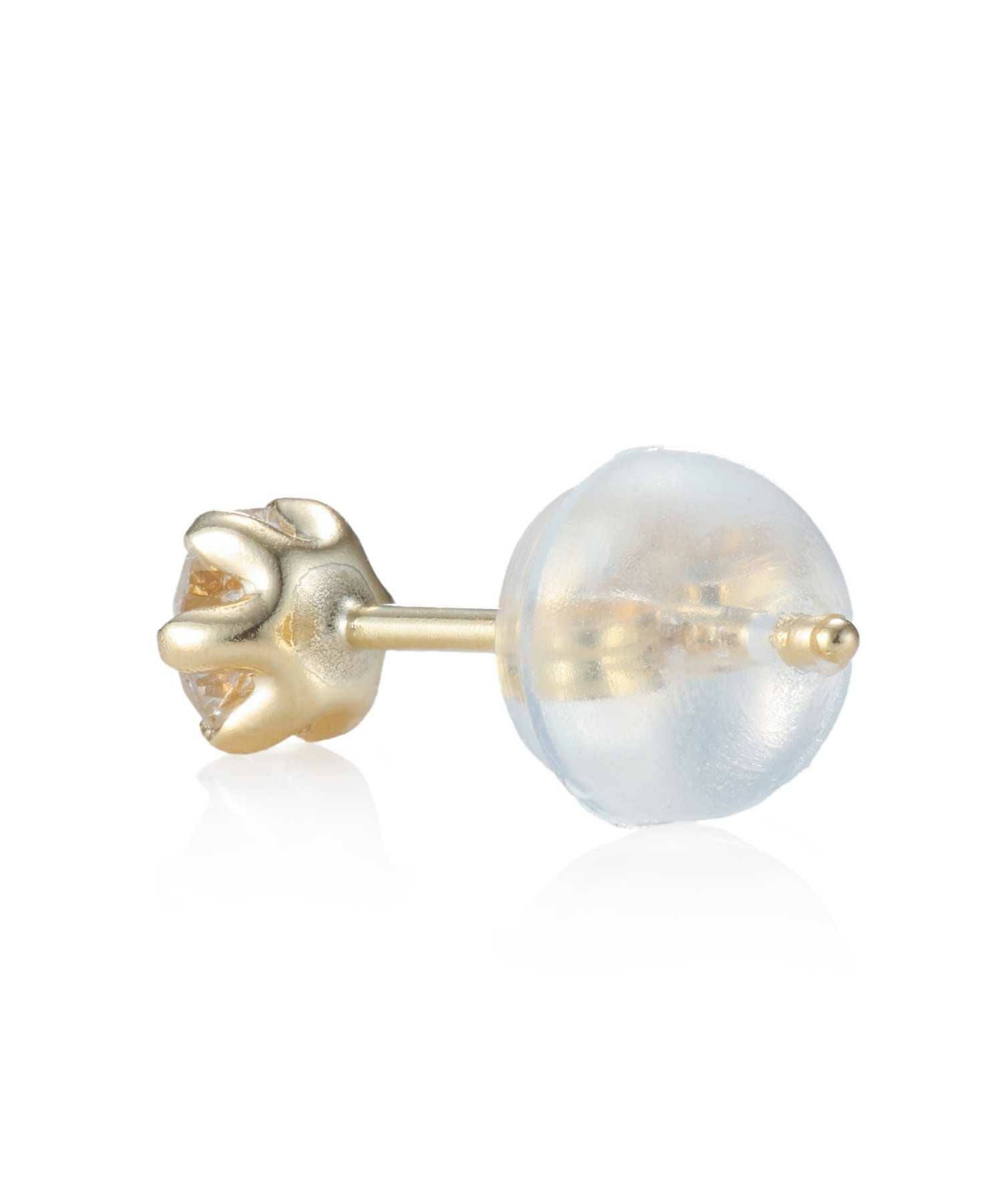 Petite Modern”ダイヤモンドピアス（Sサイズ/0.15CT）/K18ゴールド