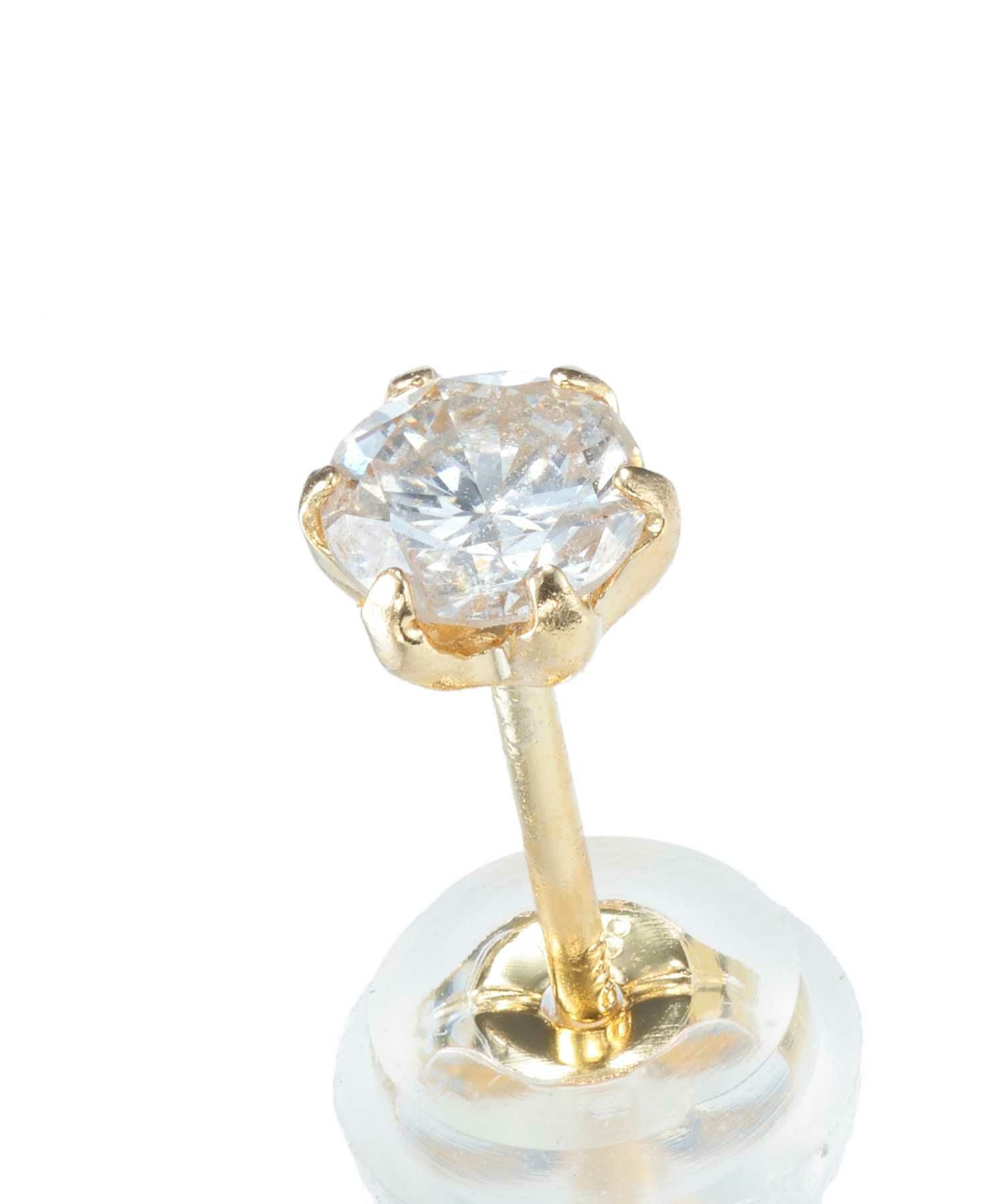 ダイヤモンドピアス/Sサイズ/K18ゴールド