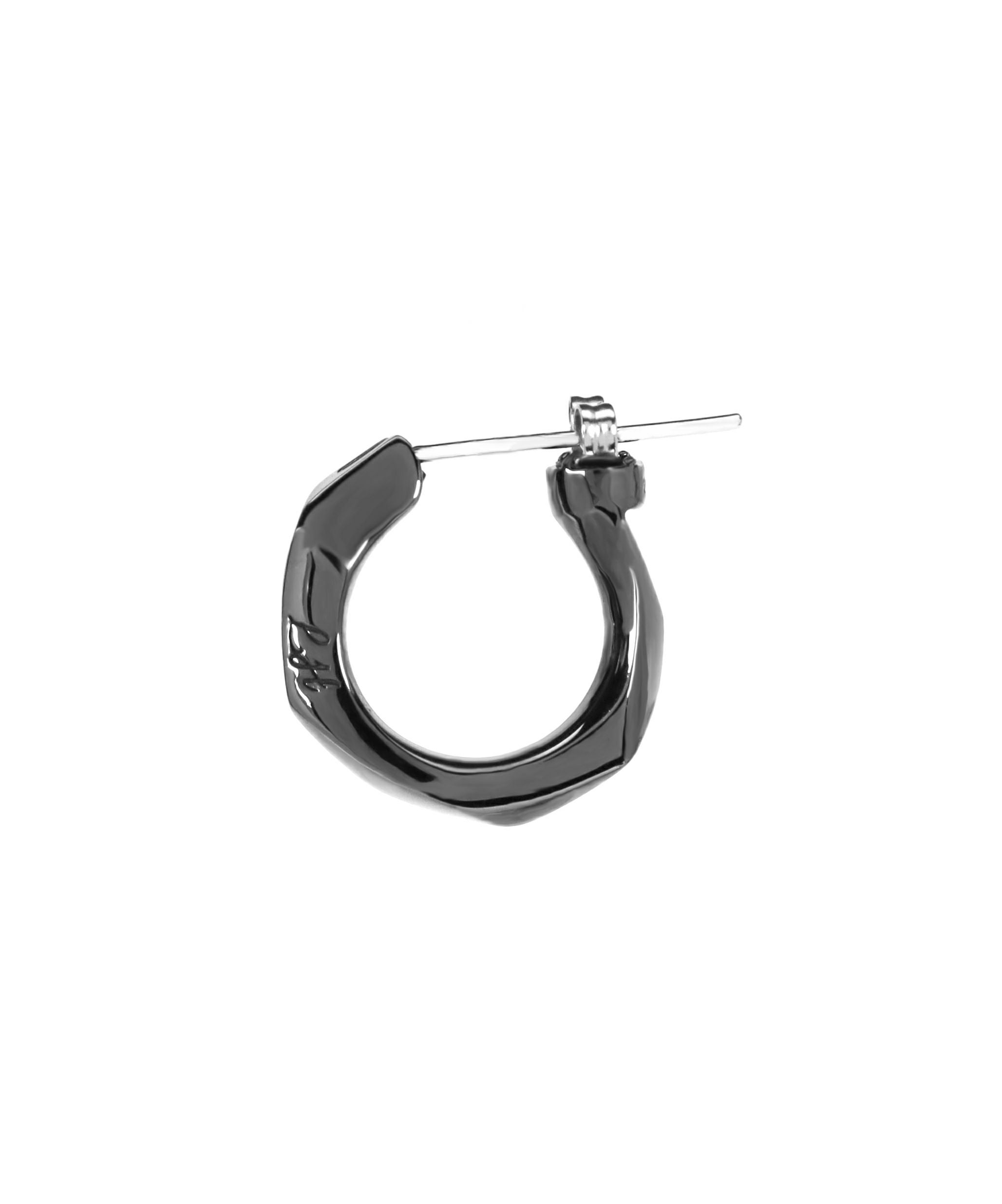 【直営店舗限定】クロッシングピアス/シティポップ/ブラック/シルバー925 直営店舗限定】クロッシングピアス/シティポップ/ブラック/シルバー925