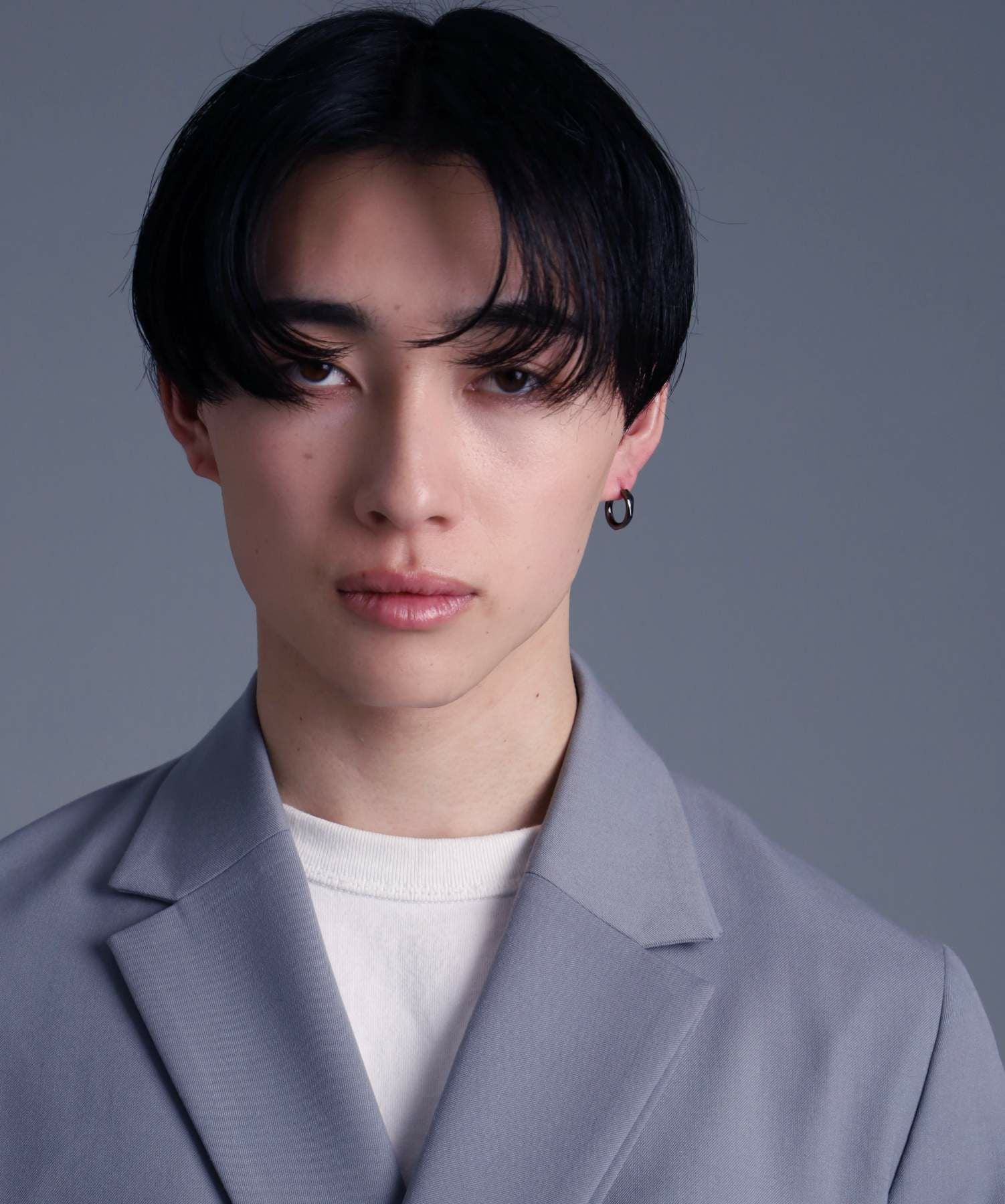 直営店舗限定】クロッシングピアス/シティポップ/ブラック/シルバー925