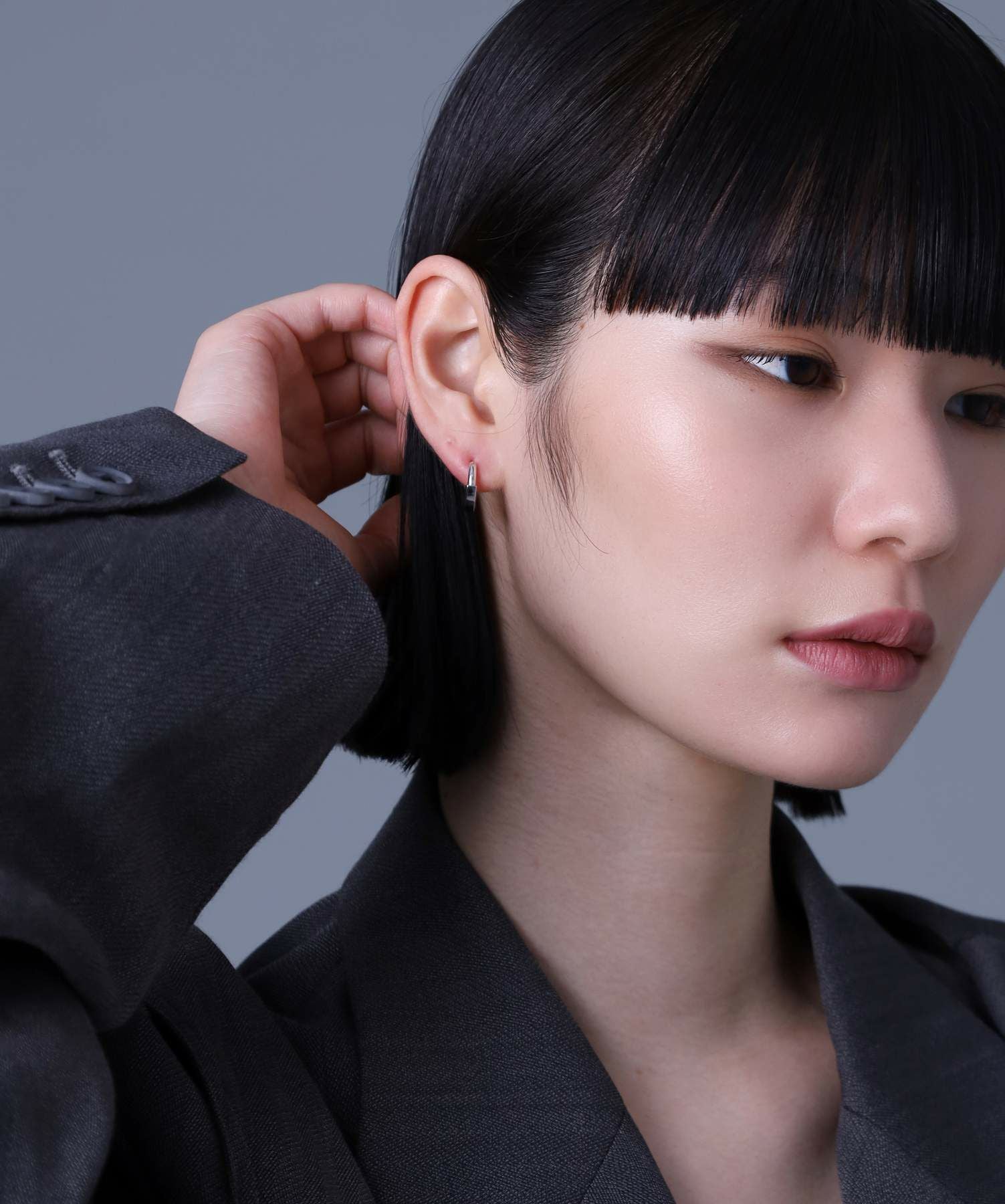 クラッチピアス/プレイズ/シルバー925