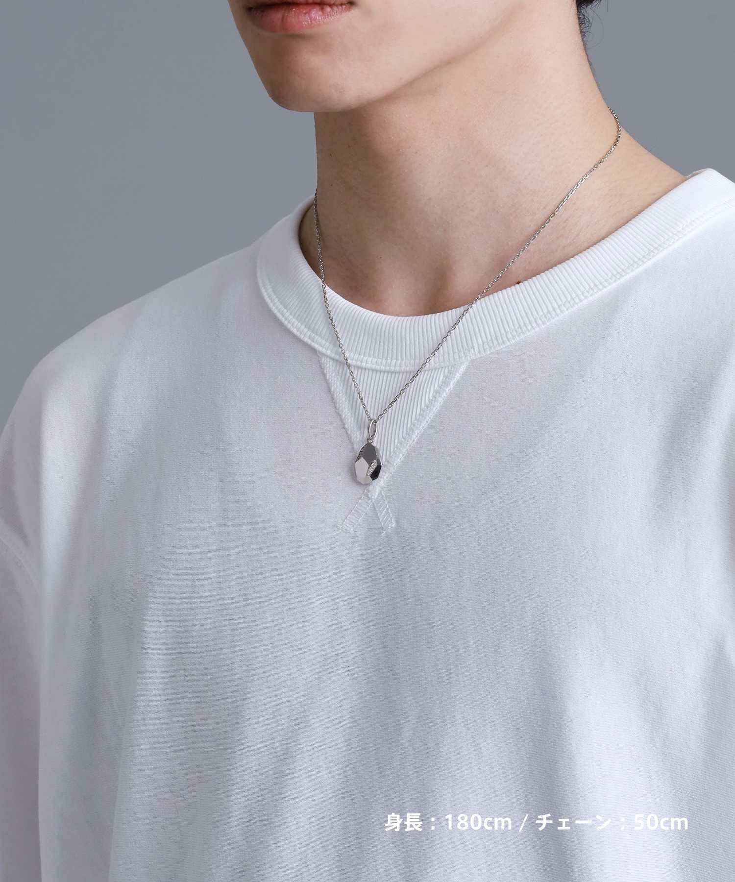 フラグメントネックレス/ティアドロップ/シルバー925 | LION HEART