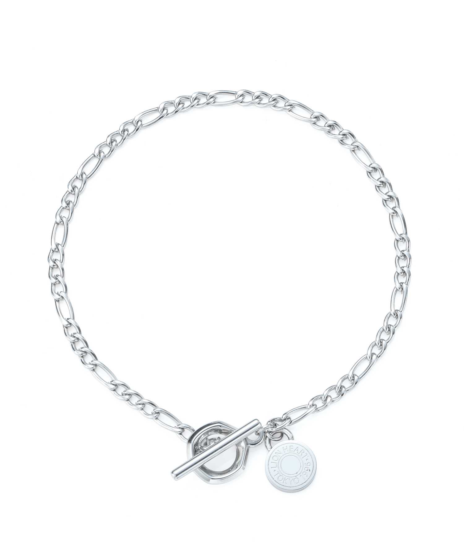 【限定展開】スキニーチェーンブレスレット/フィガロ/サージカルステンレス316L（金属アレルギー対応）