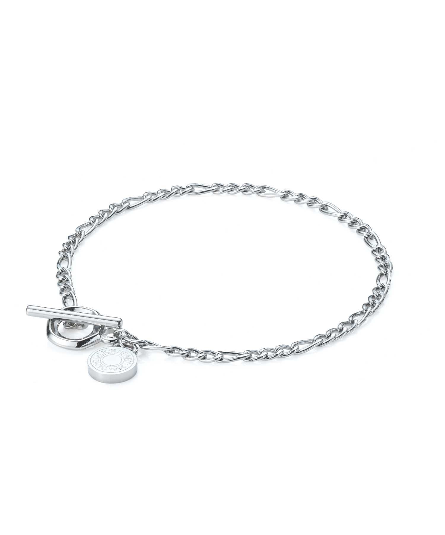 【限定展開】スキニーチェーンブレスレット/フィガロ/サージカルステンレス316L（金属アレルギー対応）