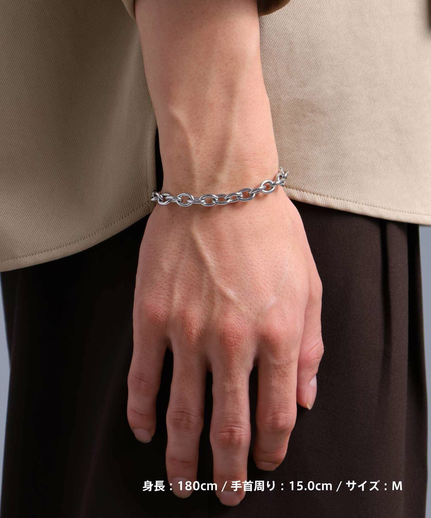 限定展開】“LH-1”ヴァリアスチェーンブレスレット/アズキ/サージカル