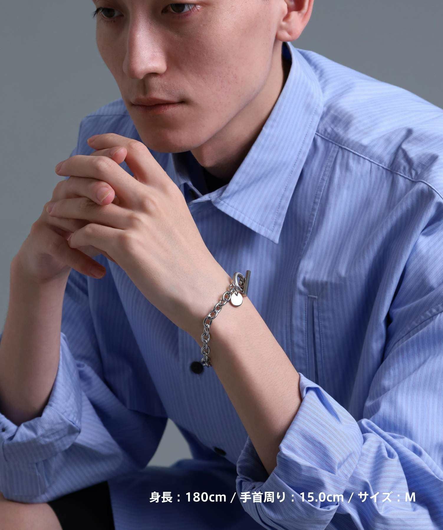 限定展開】“LH-1”ヴァリアスチェーンブレスレット/アズキ/サージカル