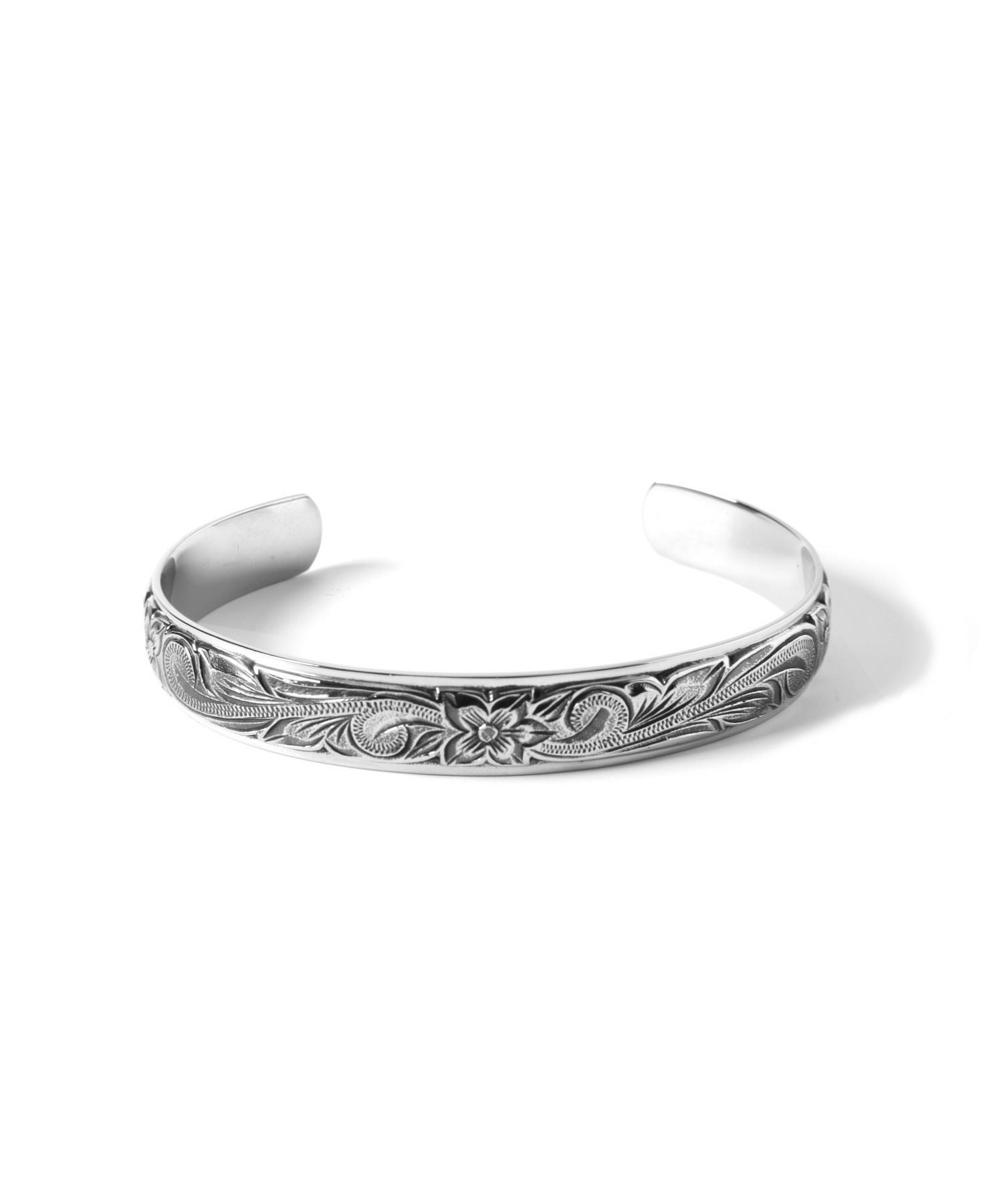 限定展開】“HAWAIIAN”フラワーバングル/サージカルステンレス（金属