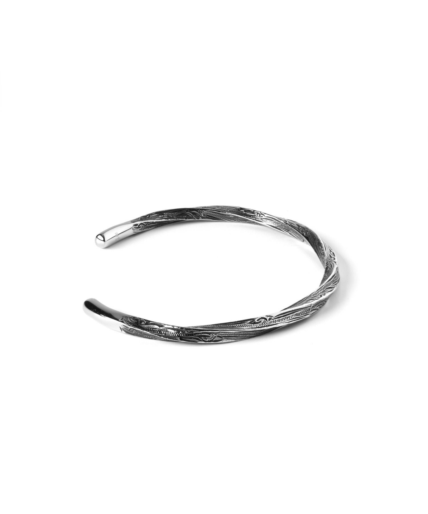 限定展開】“HAWAIIAN”ツイストバングル/サージカルステンレス（金属