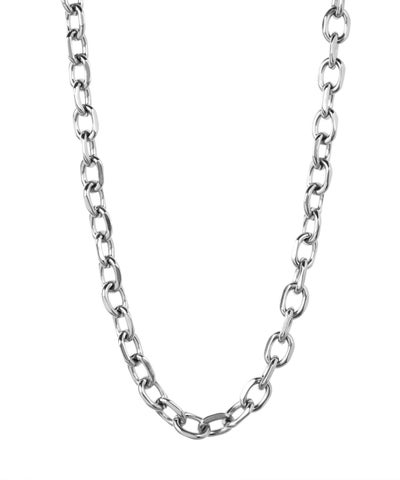 【WEB限定】ボリュームチェーンネックレス/カットアズキ0.56cm/サージカルステンレス316L（金属アレルギー対応）