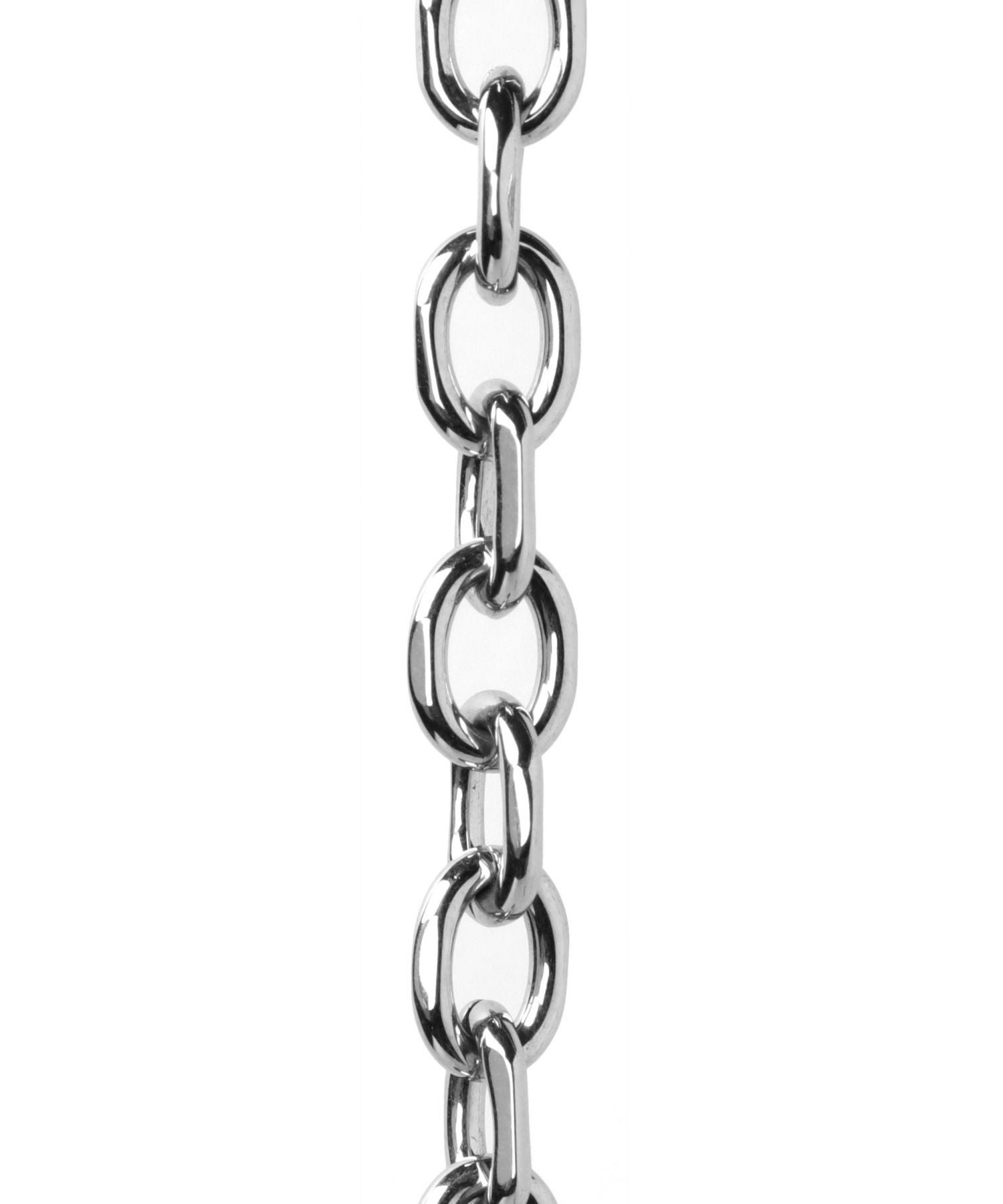 【WEB限定】ボリュームチェーンネックレス/カットアズキ0.56cm/サージカルステンレス316L（金属アレルギー対応）