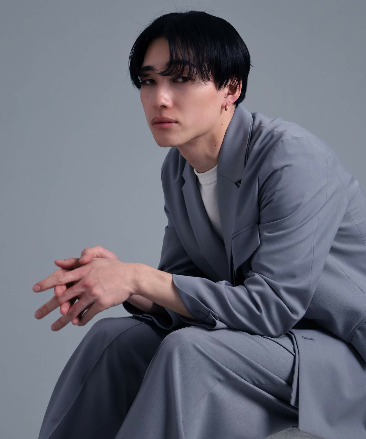 【WEB限定】ハワイアンフープピアス/甲丸/ピンクゴールド/サージカルステンレス316L（金属アレルギー対応）