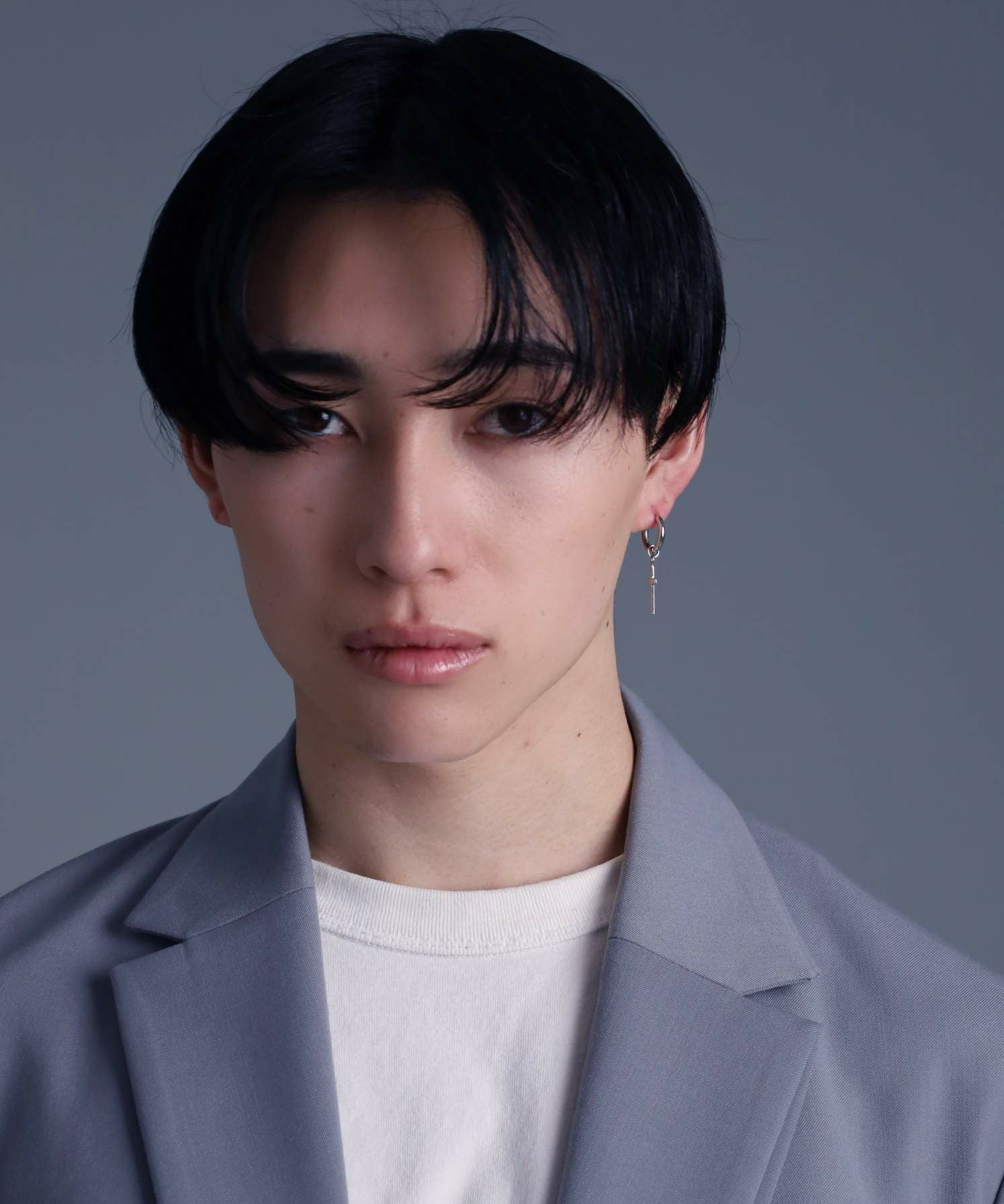 【WEB限定】ドロップフープピアス/サージカルステンレス316L（金属アレルギー対応）