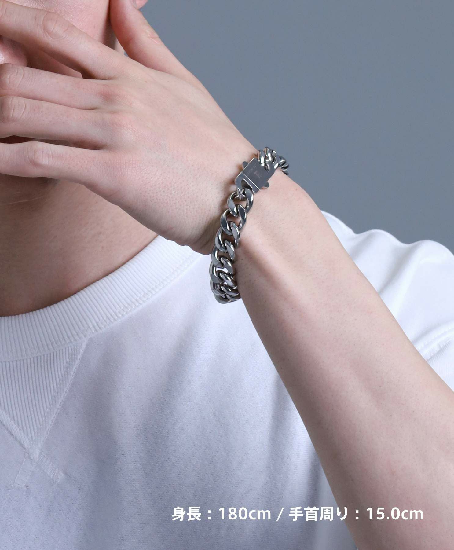 限定展開】“LH-1”チャンキーチェーンブレスレット（type B