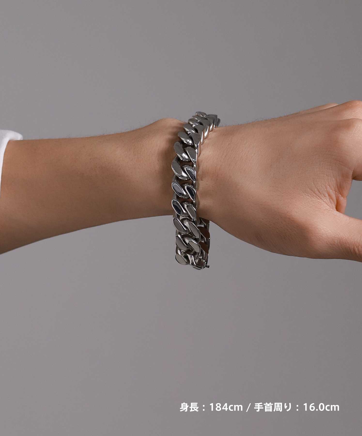 限定展開】“LH-1”チャンキーチェーンブレスレット（type B