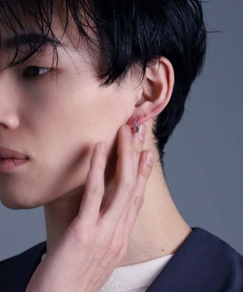 【WEB限定】スキニーフープピアス/サージカルステンレス316L