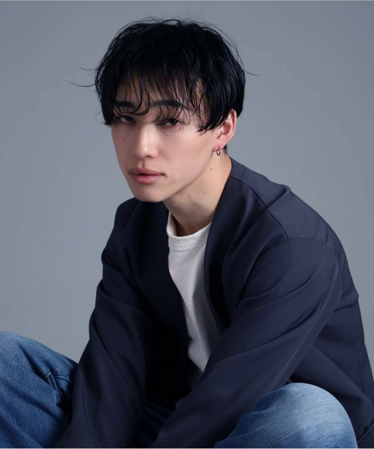 【WEB限定】スキニーフープピアス/サージカルステンレス316L