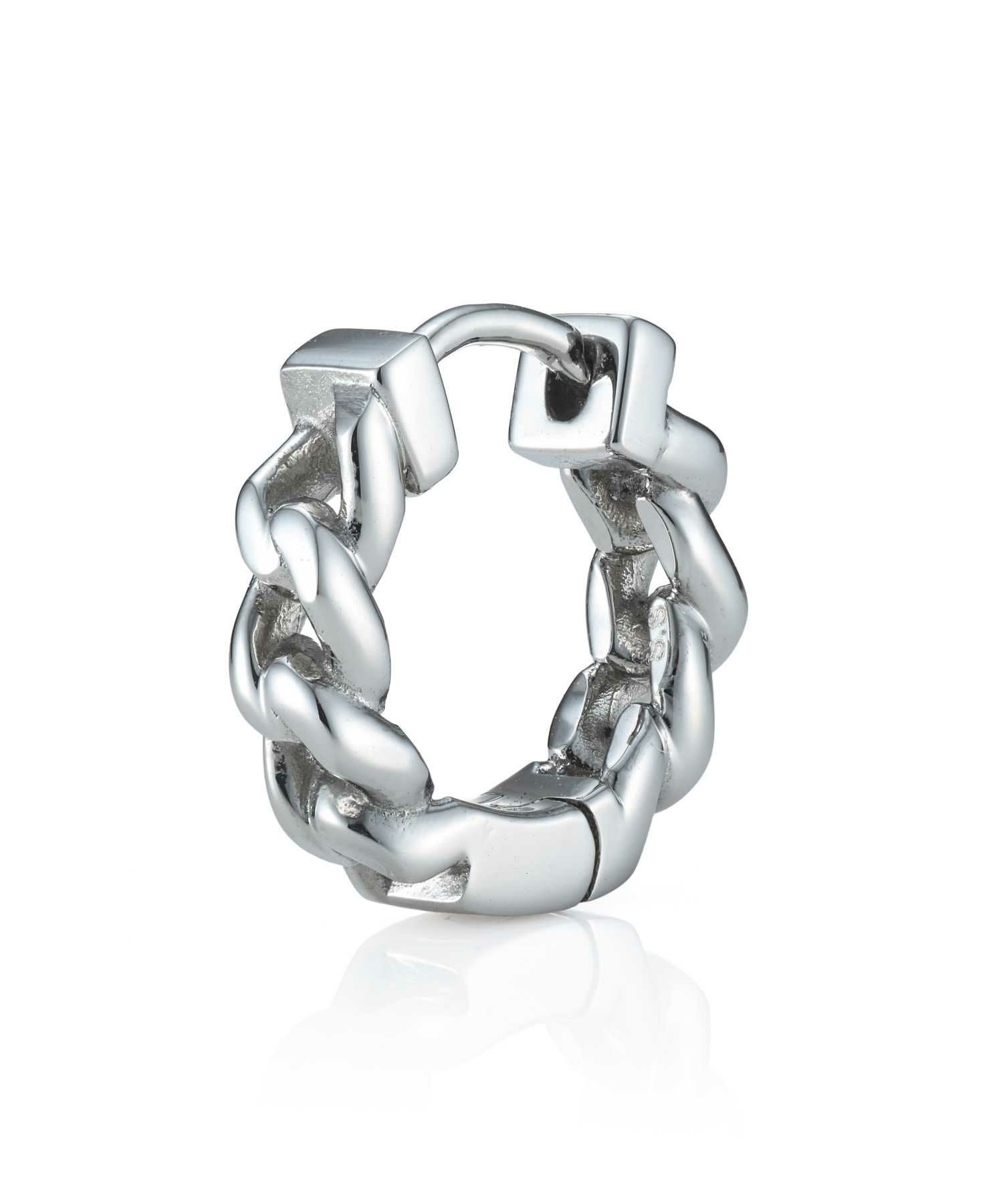  【WEB限定】キヘイチェーンフープピアス/サージカルステンレス316L