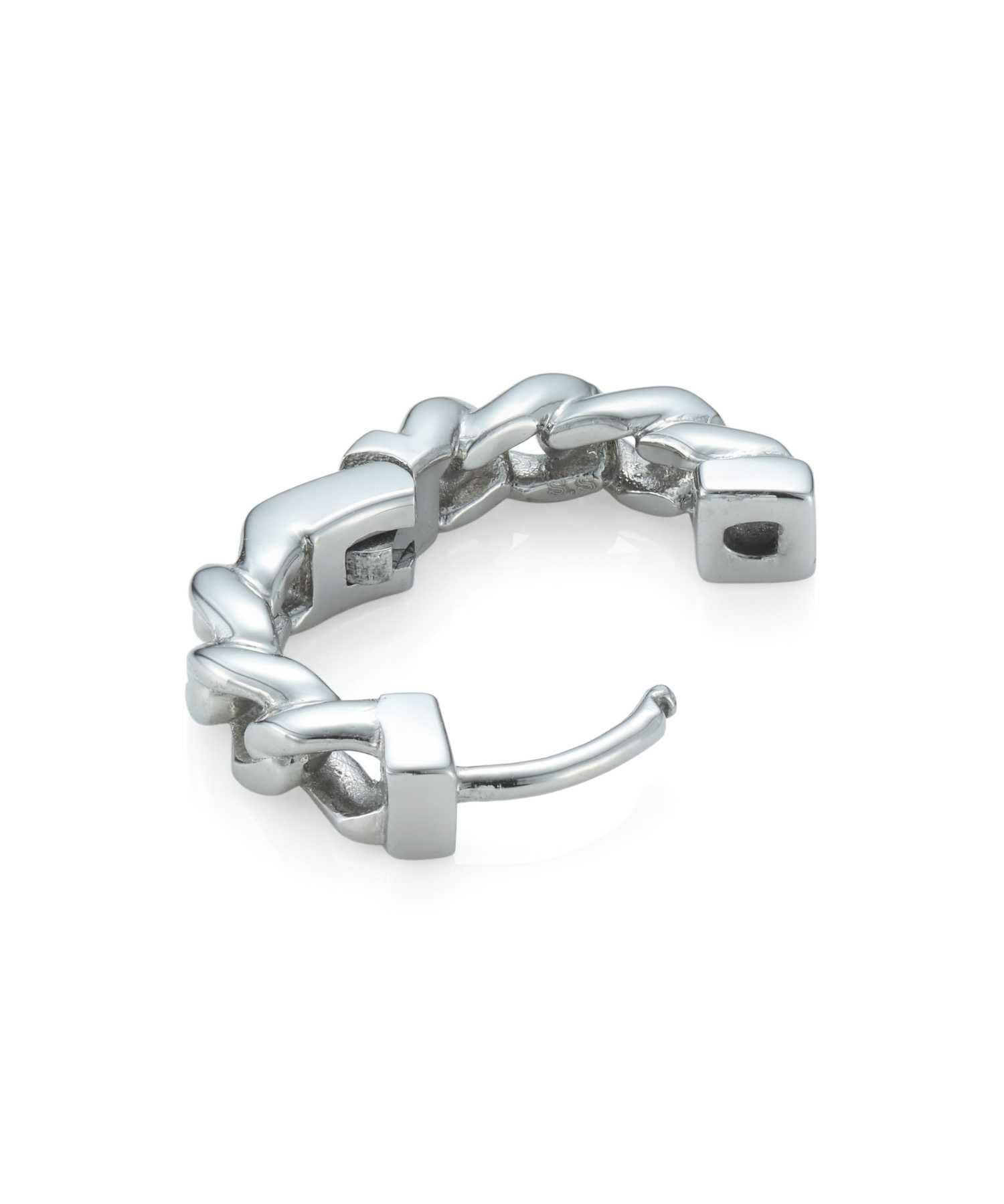  【WEB限定】キヘイチェーンフープピアス/サージカルステンレス316L