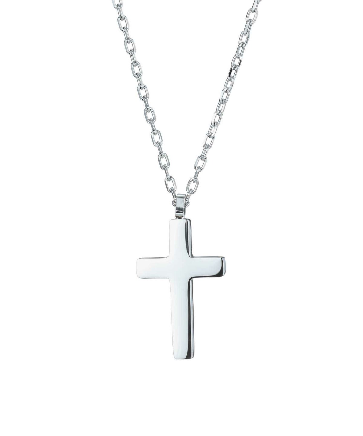 限定展開】ミニマルクロスネックレス/サージカルステンレス316L（金属 