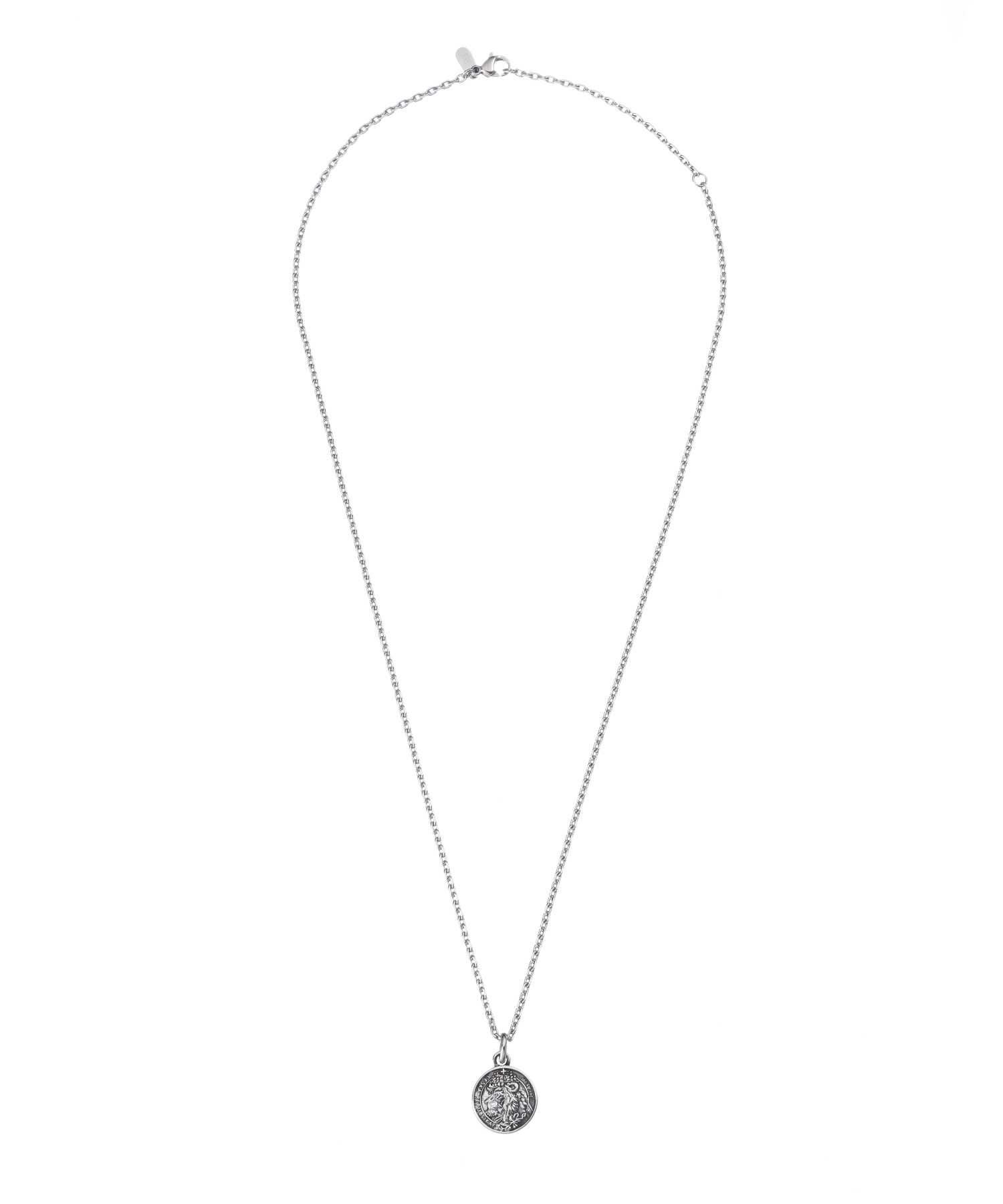 【WEB限定】ライオンコインネックレス/チェコ金貨/サージカルステンレス316L