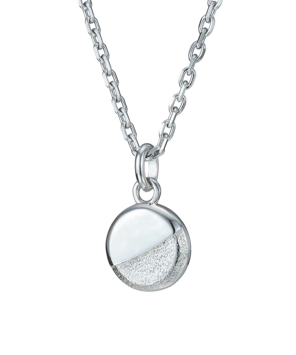 【WEB限定】“SAND”サークルネックレス/サージカルステンレス316L