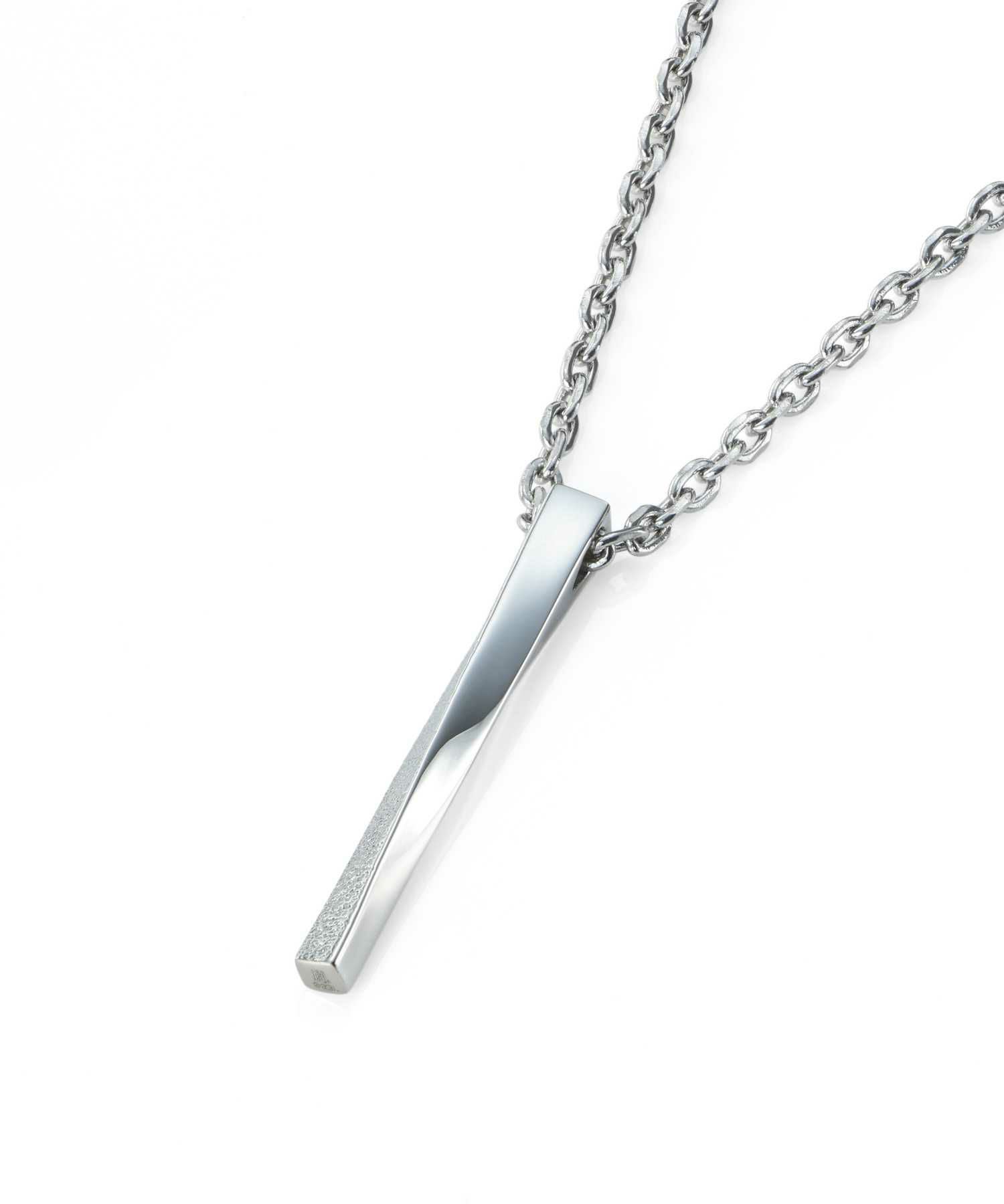 【WEB限定】“SAND”ロッドネックレス/サージカルステンレス316L