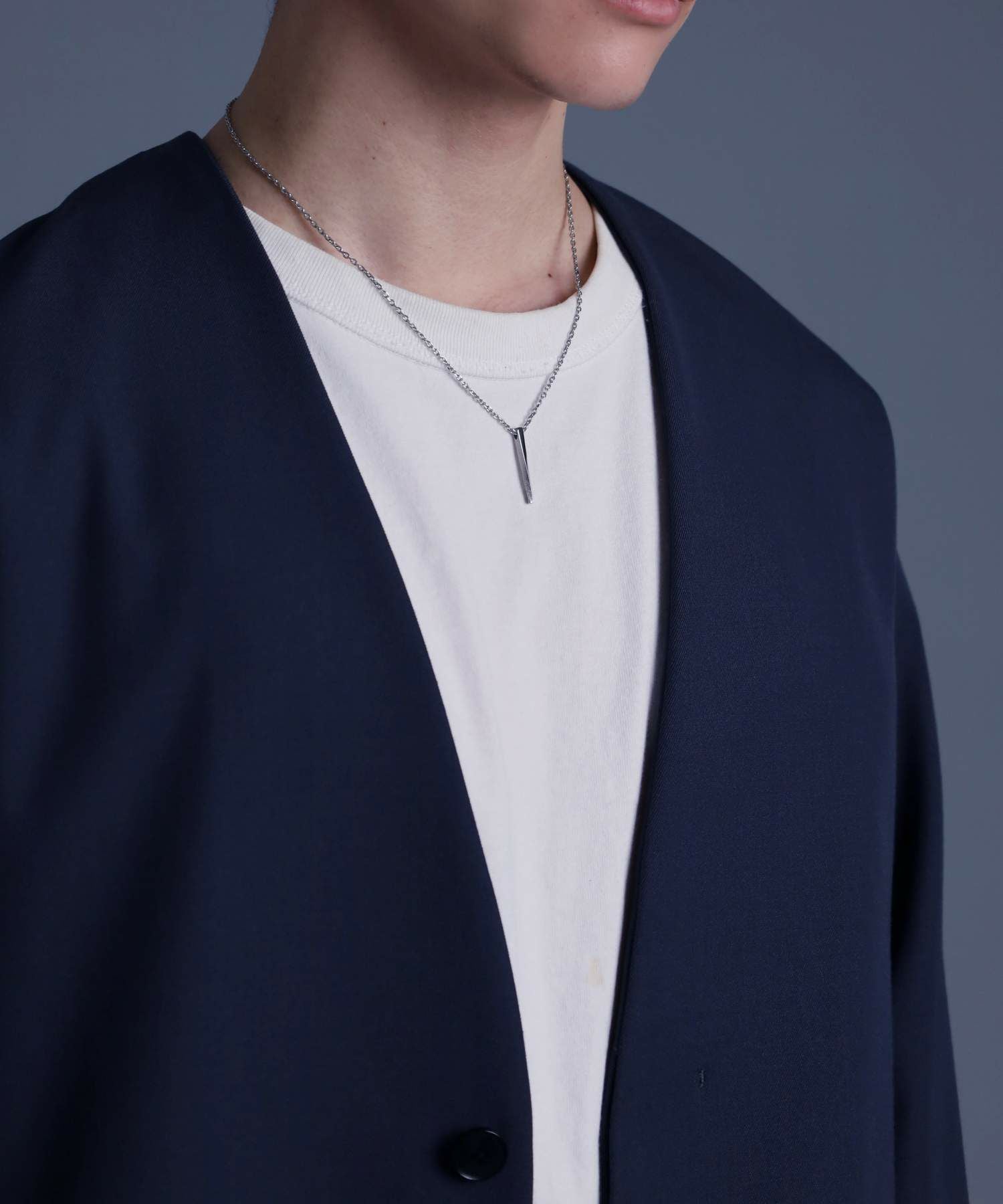 【WEB限定】“SAND”ロッドネックレス/サージカルステンレス316L