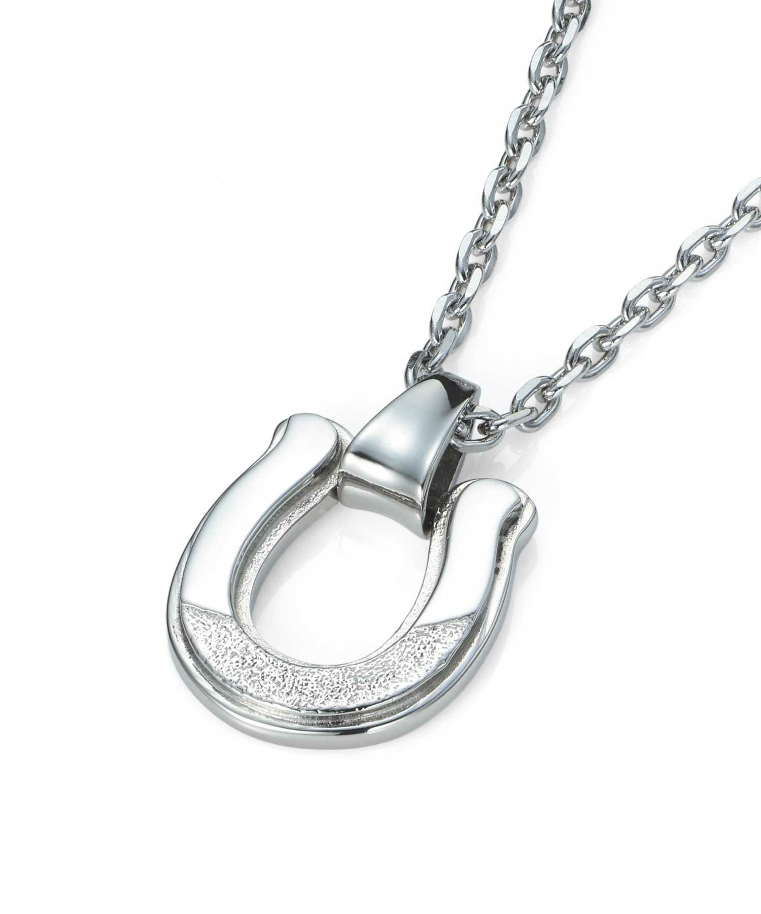  【WEB限定】“SAND”ホースシューネックレス/サージカルステンレス316L