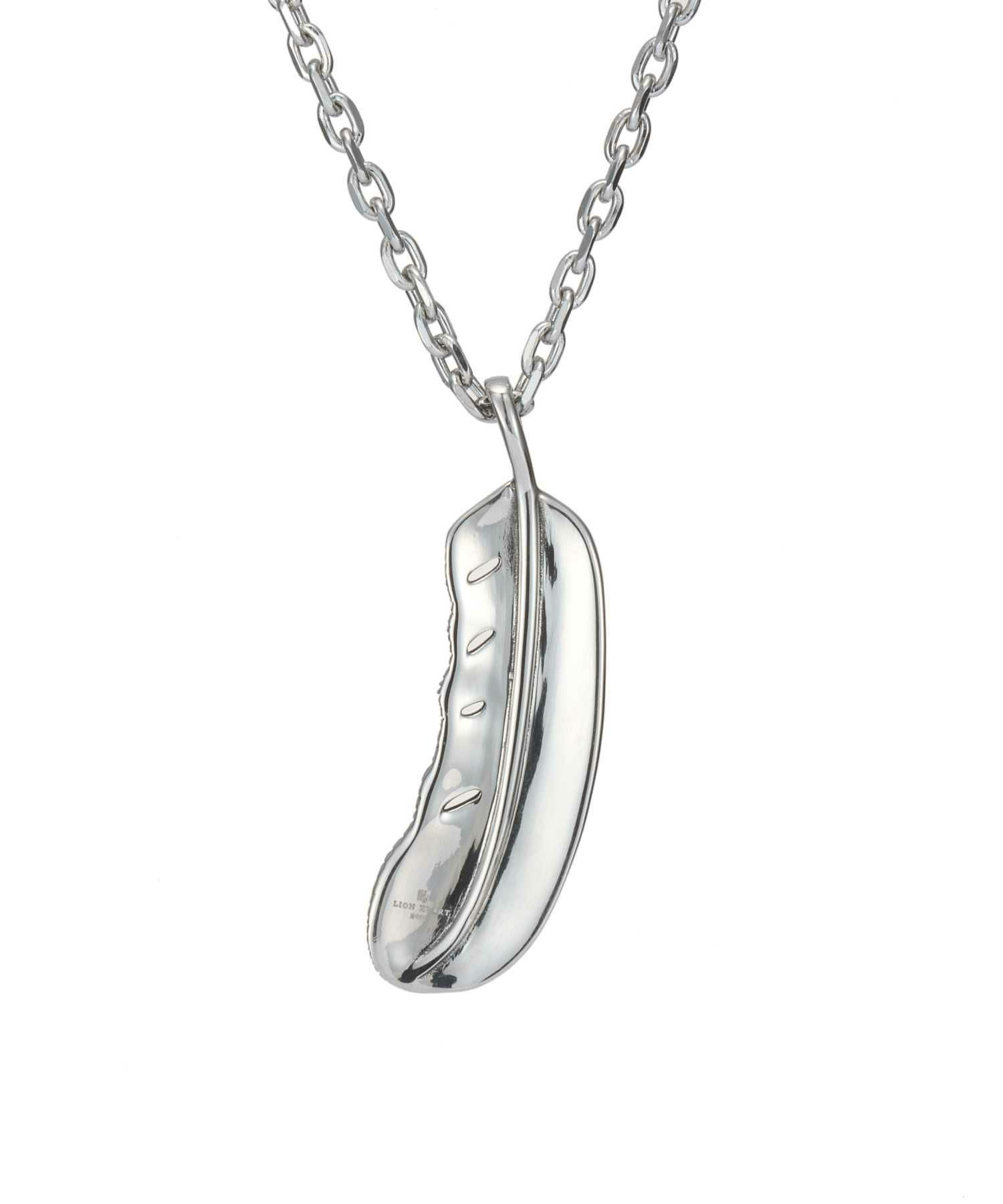 【限定展開】“HAWAIIAN”ネックレス/フェザー/サージカルステンレス（金属アレルギー対応）