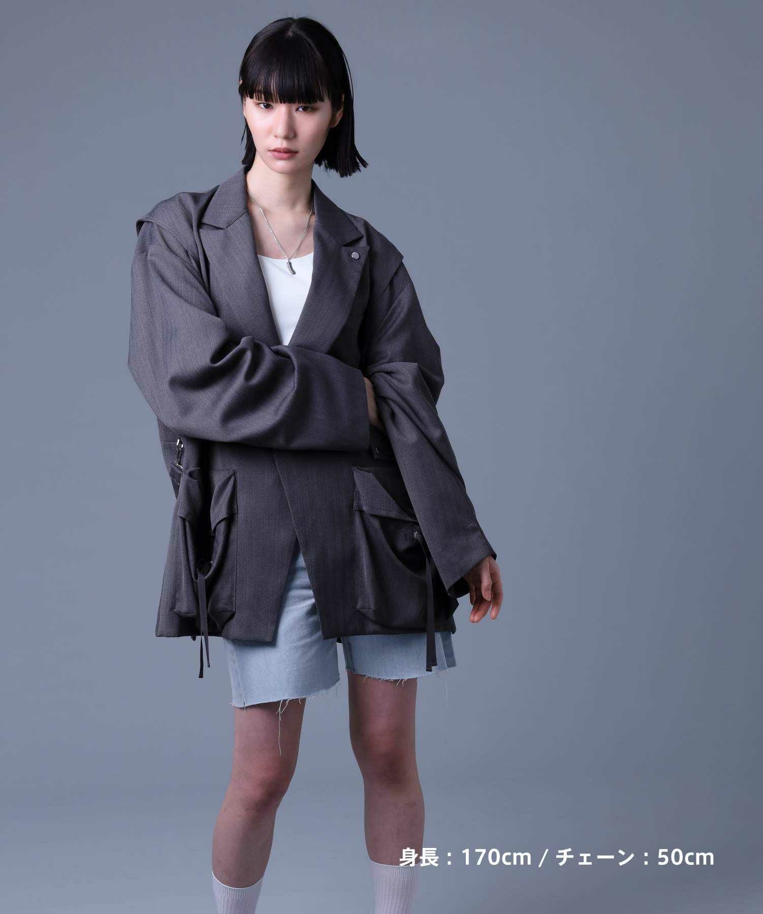 【限定展開】“HAWAIIAN”ネックレス/フェザー/サージカルステンレス（金属アレルギー対応）