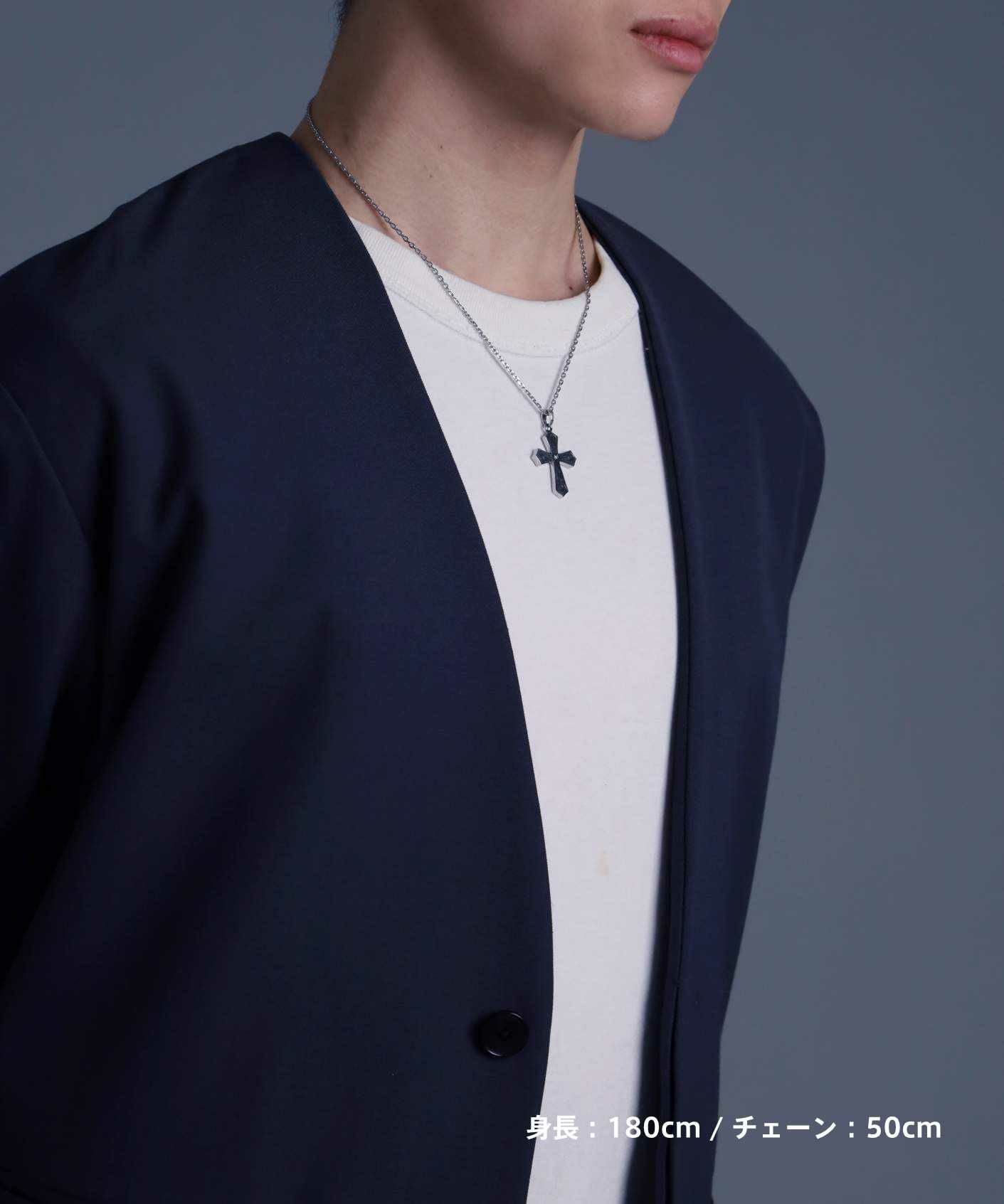 【WEB限定】“HAWAIIAN”ネックレス/クロス/サージカルステンレス316L