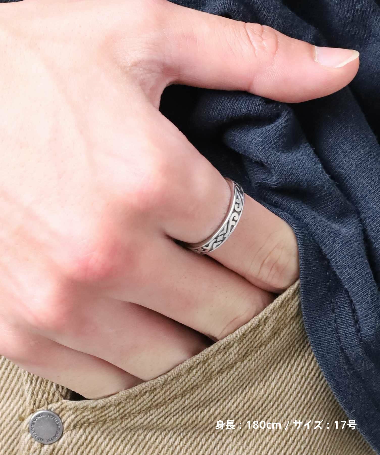 限定展開】“LH-1”タテガミデザインリング/サージカルステンレス（金属