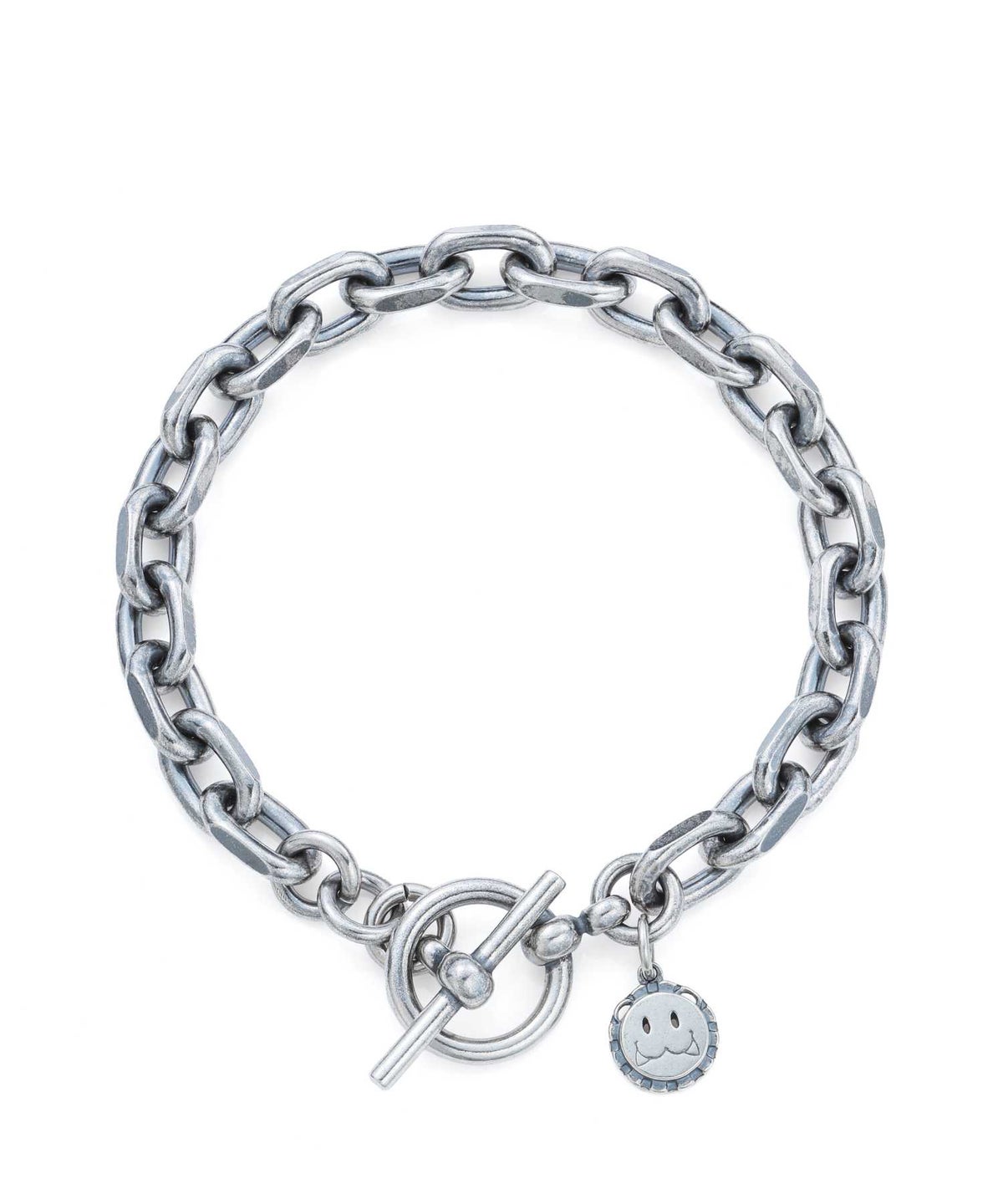 サイドカットチェーンブレスレット/シルバー925