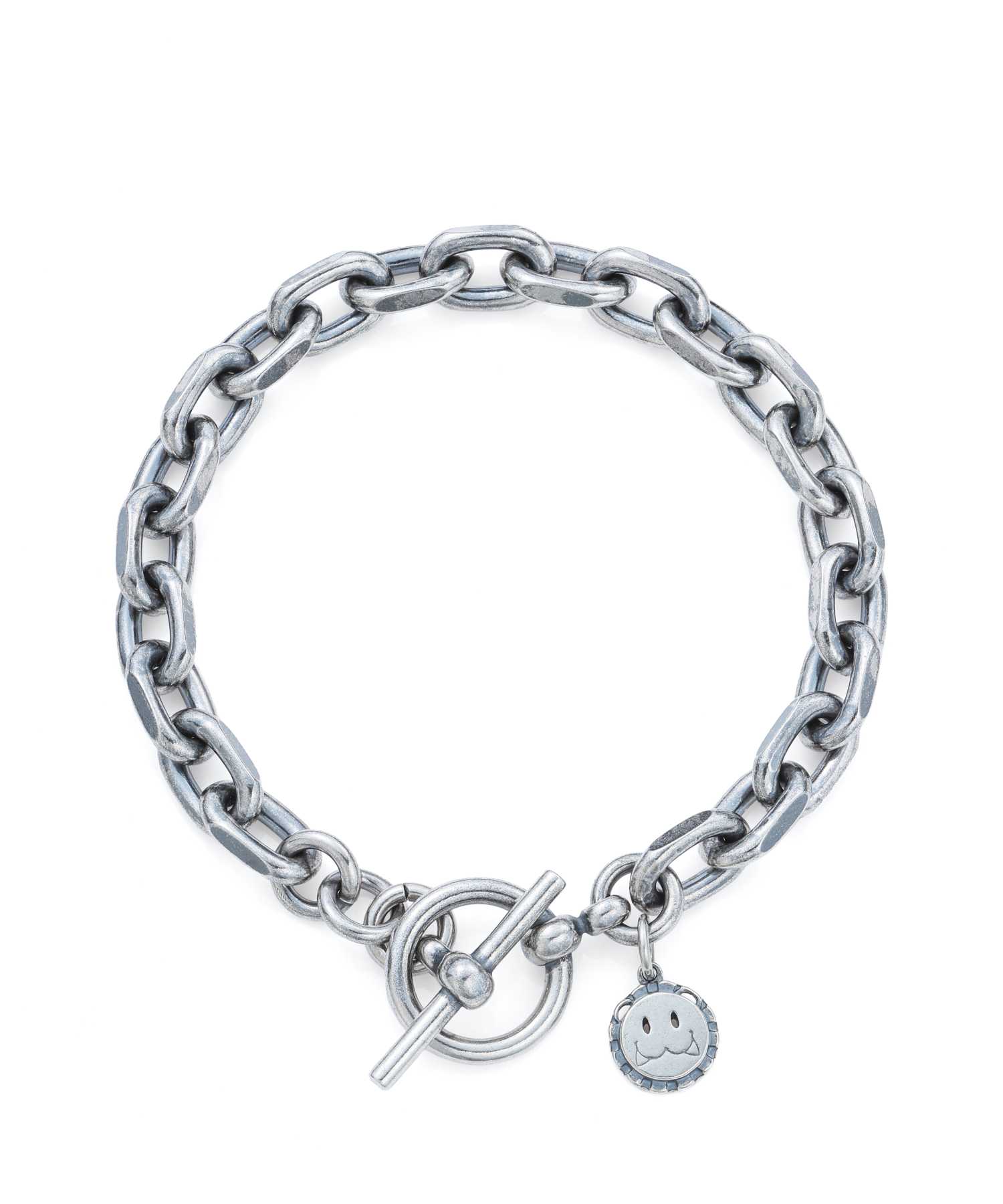 サイドカットチェーンブレスレット/シルバー925