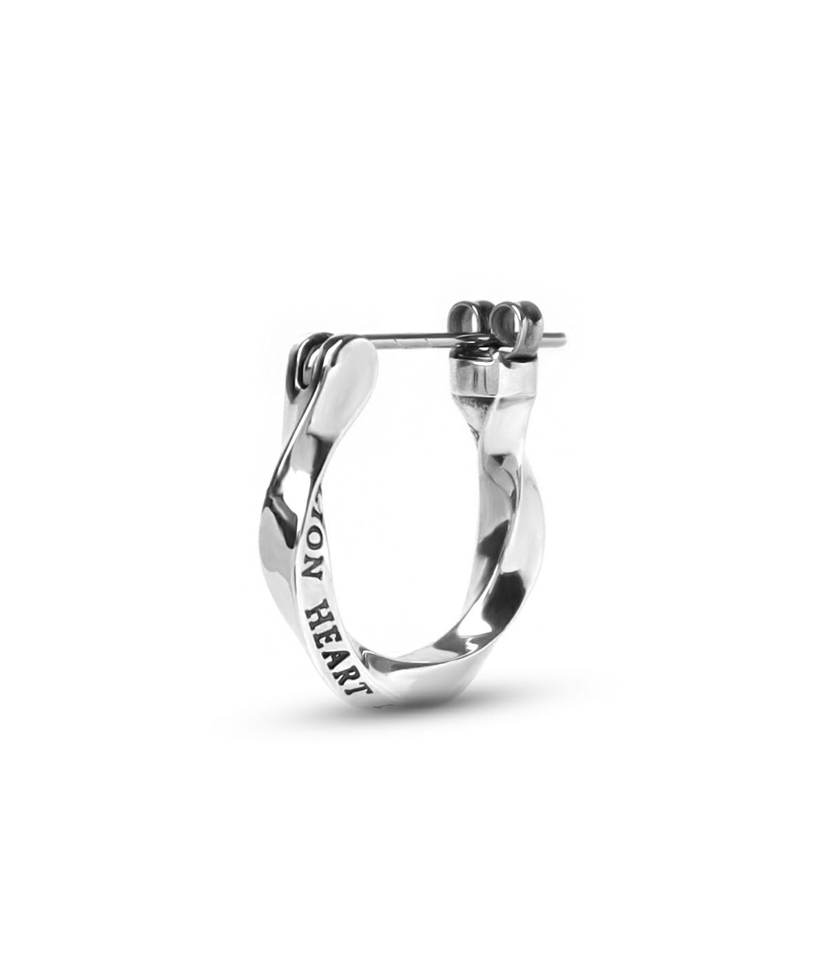 クロッシングピアス/ツイストクラシックロゴ/シルバー925 | LION HEART