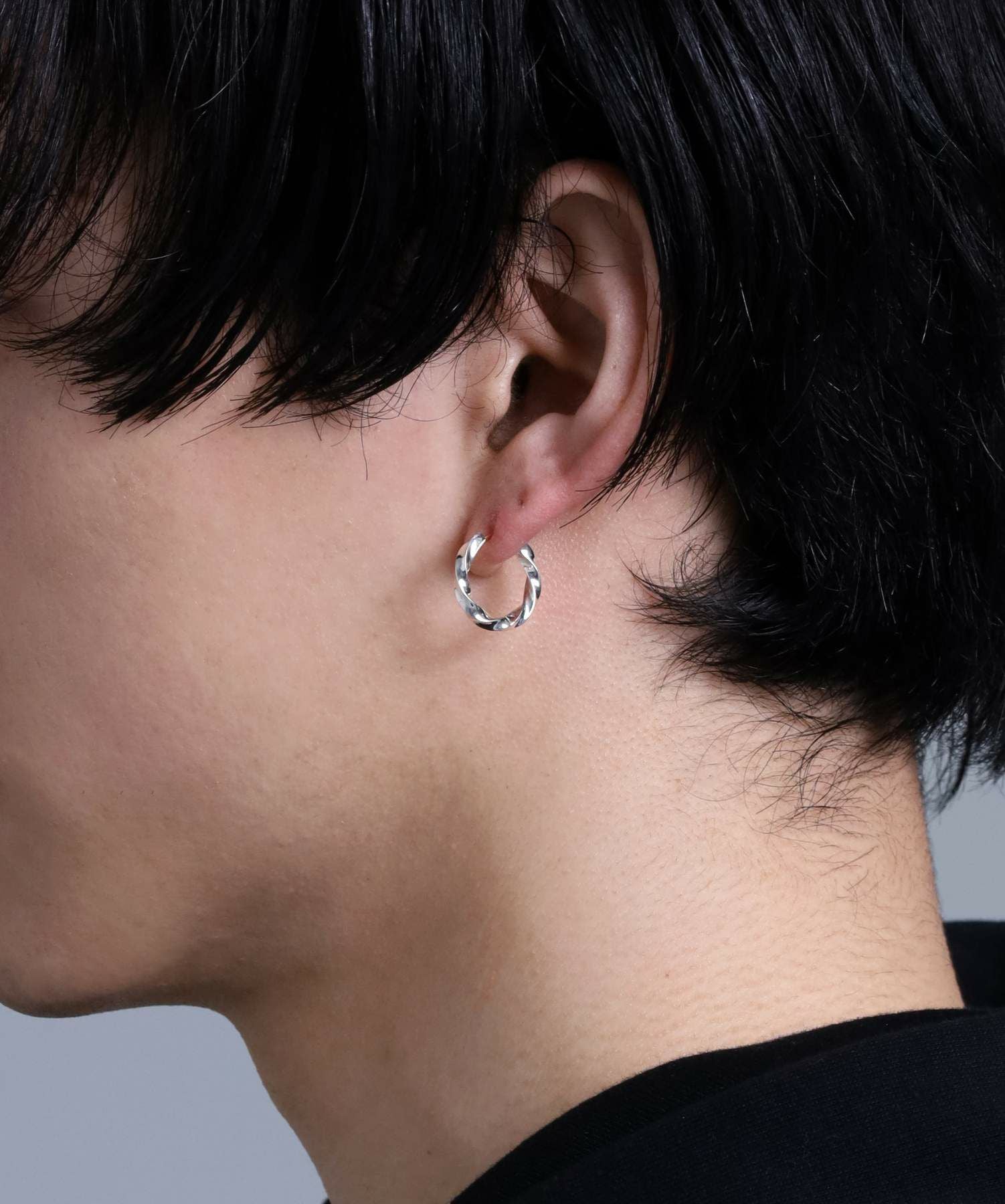 クラッチピアス/ツイスト/シルバー925 | LION HEART STORE｜ライオン