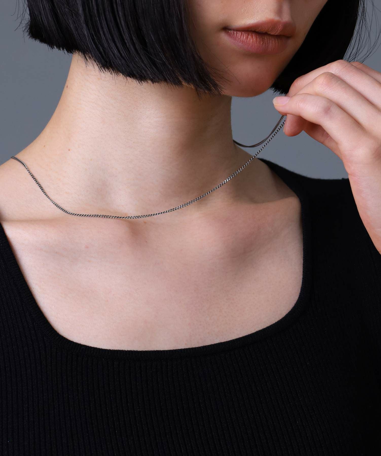 ツイストラリアットネックレス/シルバー925 | LION HEART STORE