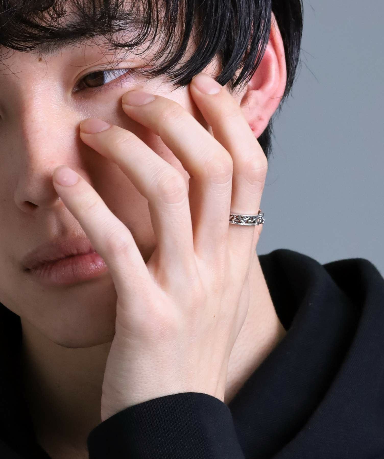 HOWL”アラベスククラウンリング/シルバー925 | LION HEART STORE