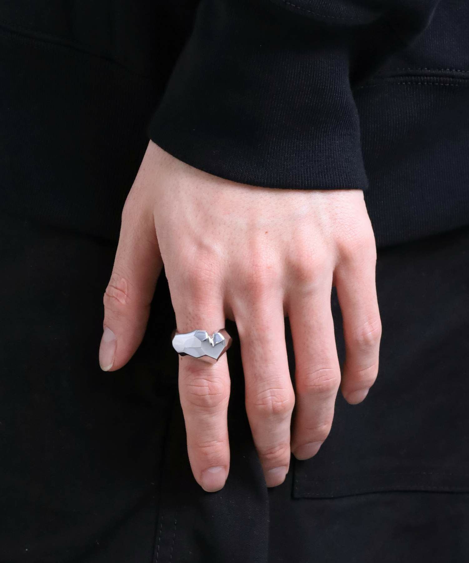 for Gift”フラグメントハートリング/シルバー925 | LION HEART STORE