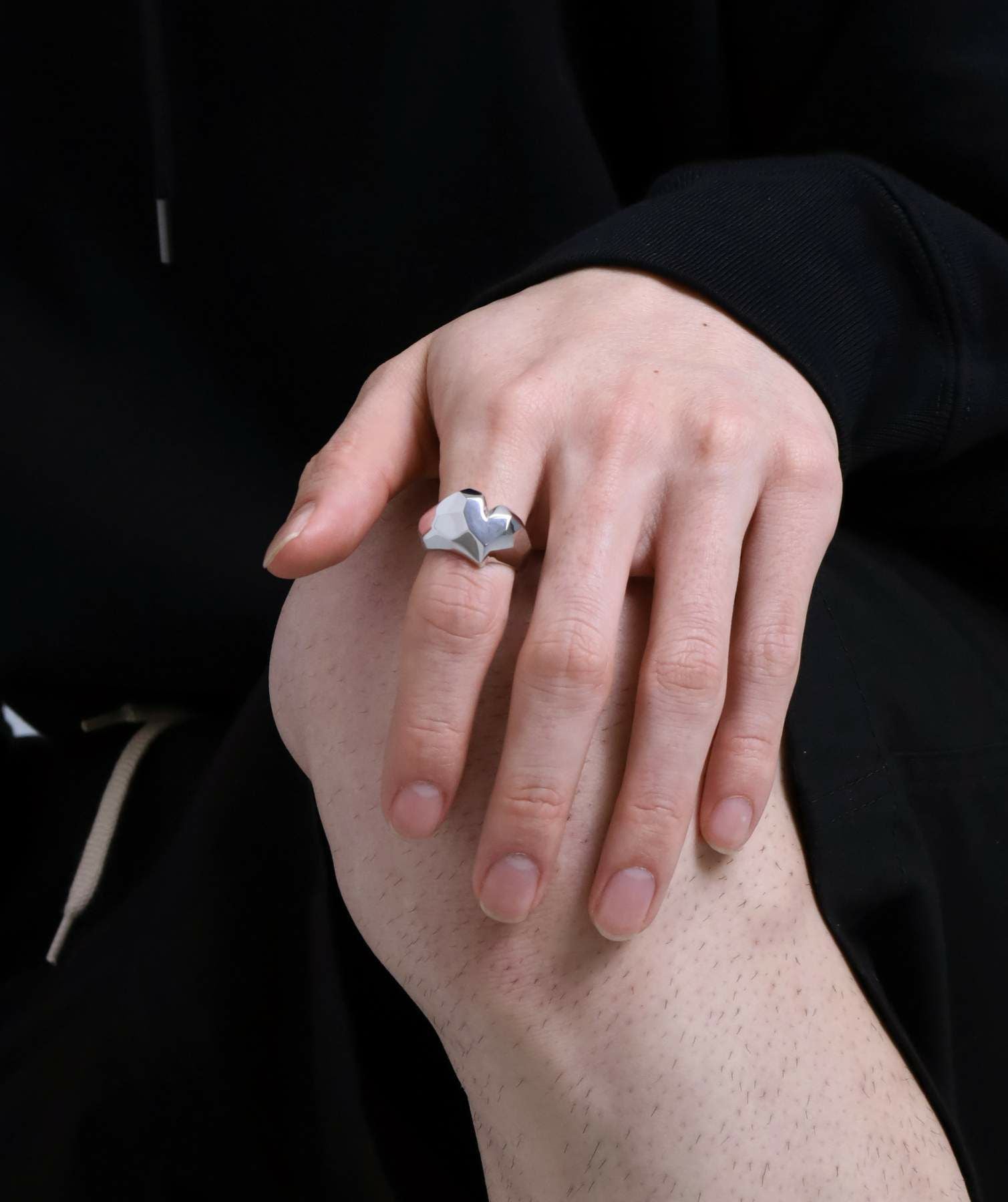 for Gift”フラグメントハートリング/シルバー925 | LION HEART STORE