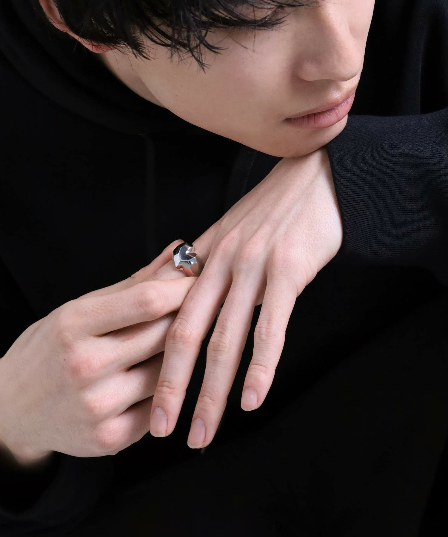 フラグメントハートリング/シルバー925